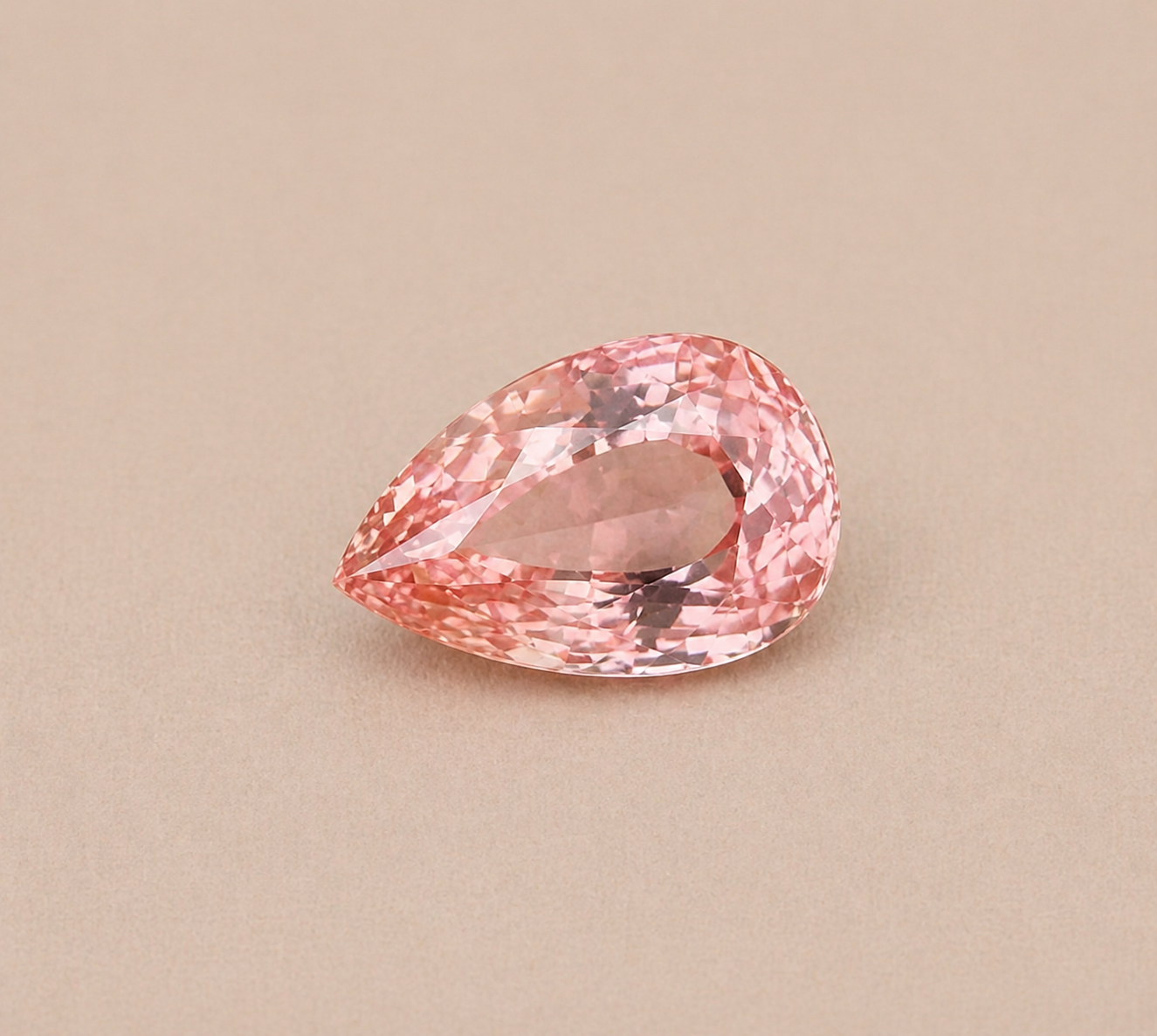 Treated Padparadscha