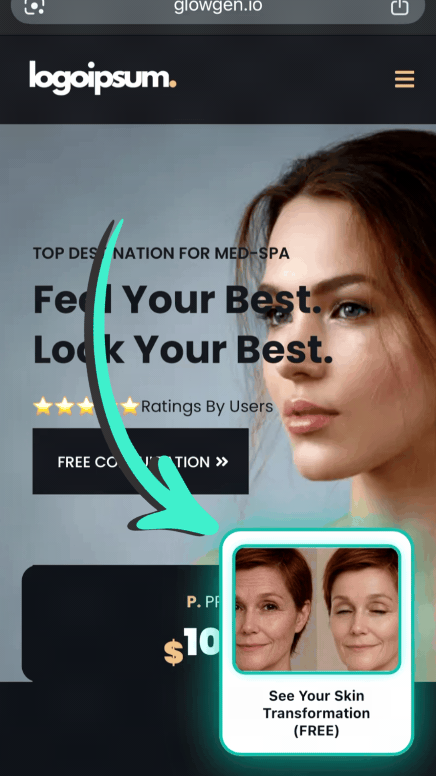GlowGen widget demo