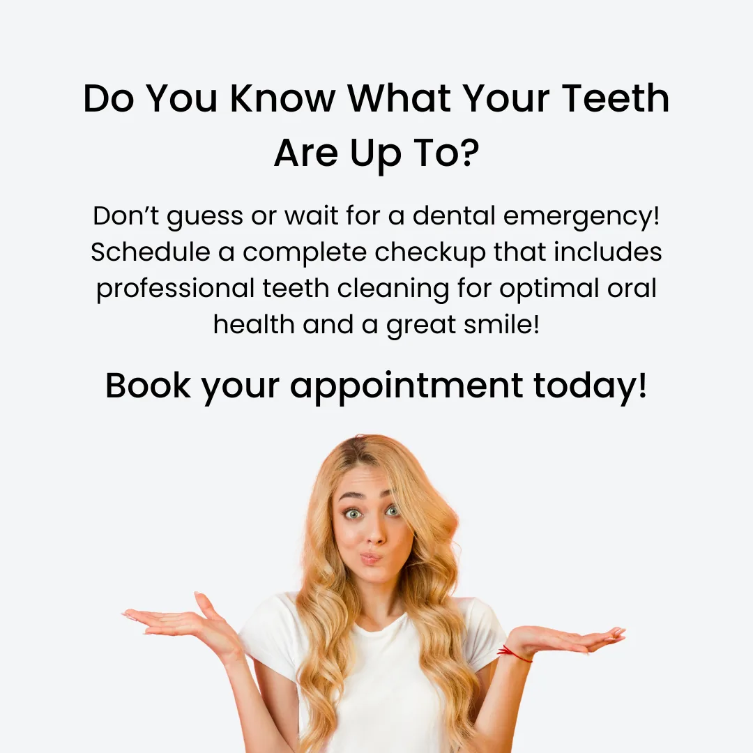 A BiteBot general dentistry ad encouraging patients to book a checkup.