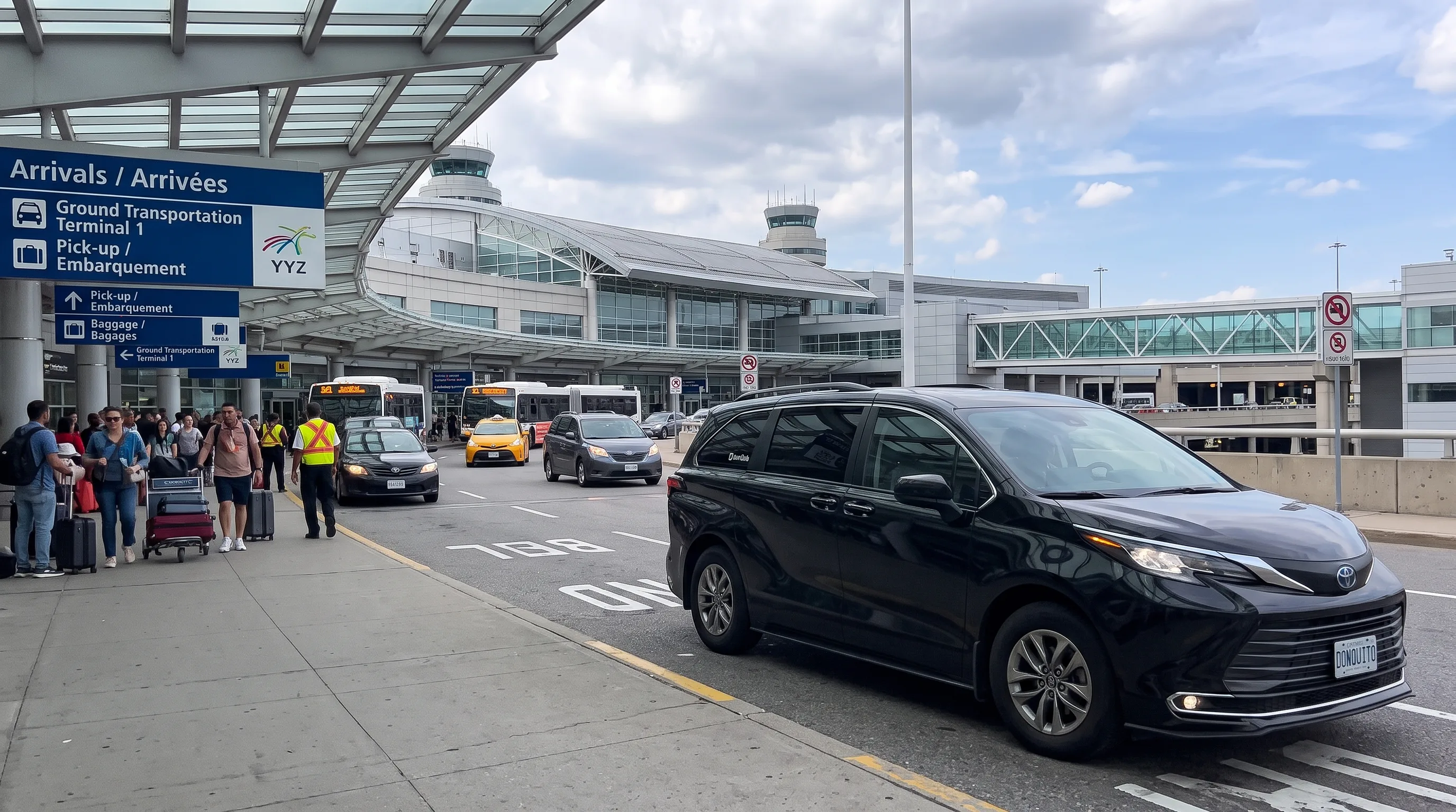Airport transportation service with Don Quito Corp