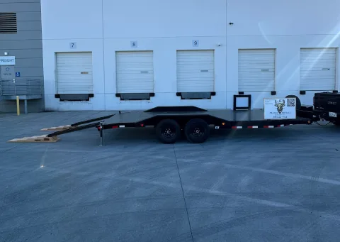 8.5x20ft car hauler trailer rental in Rio Linda, CA