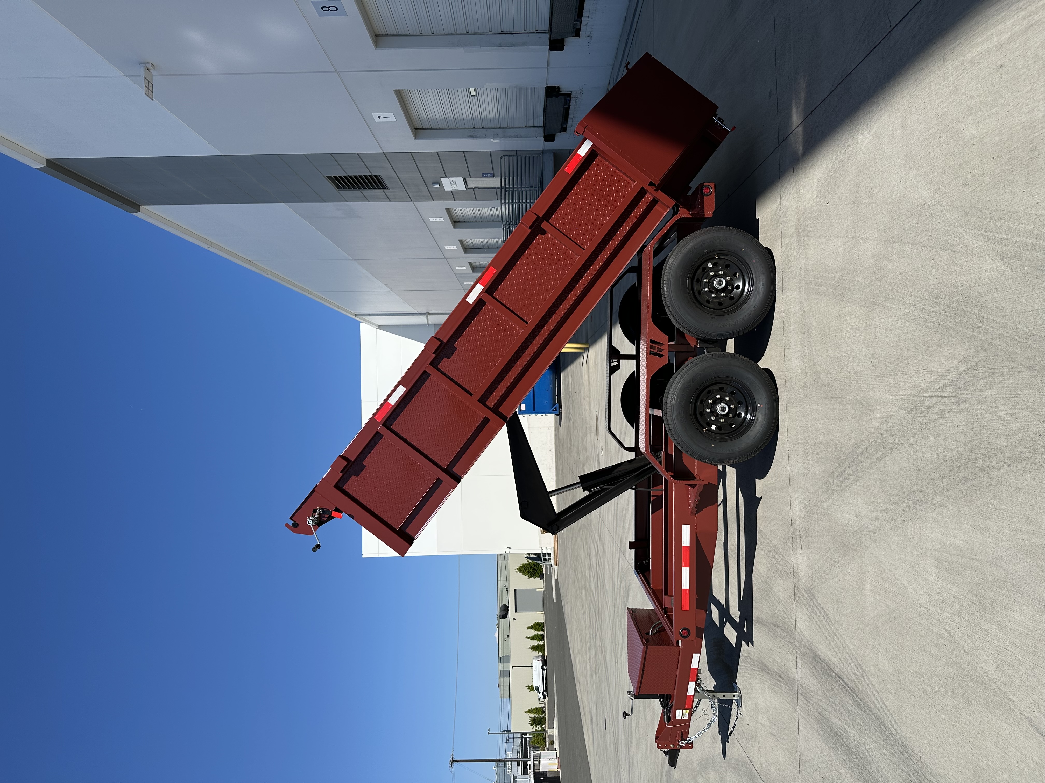 7x2x12 heavy duty dump trailer rental in Rio Linda, CA