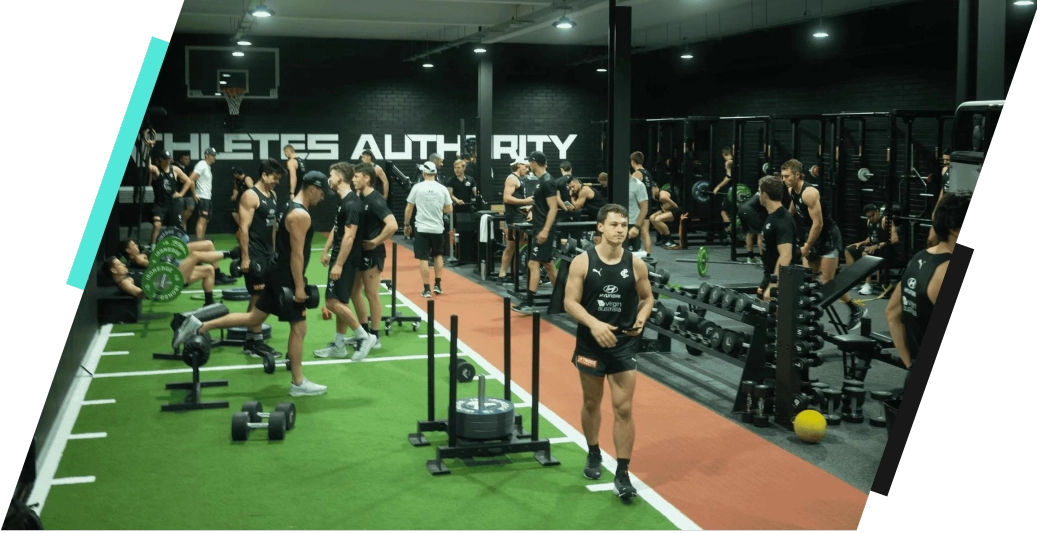 Athletes Authority | surrounded by a professional training environment
