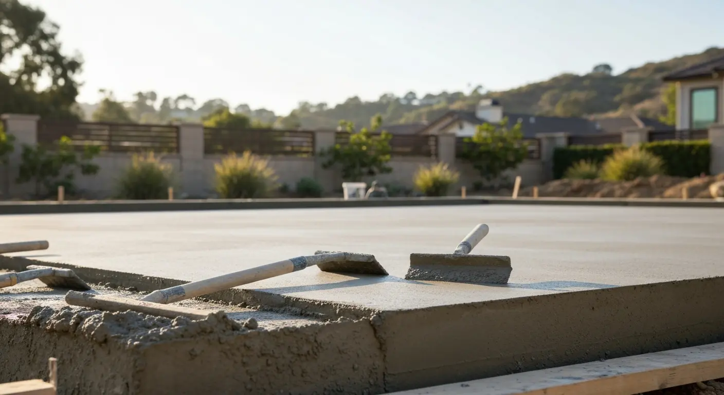 Concrete foundation installation