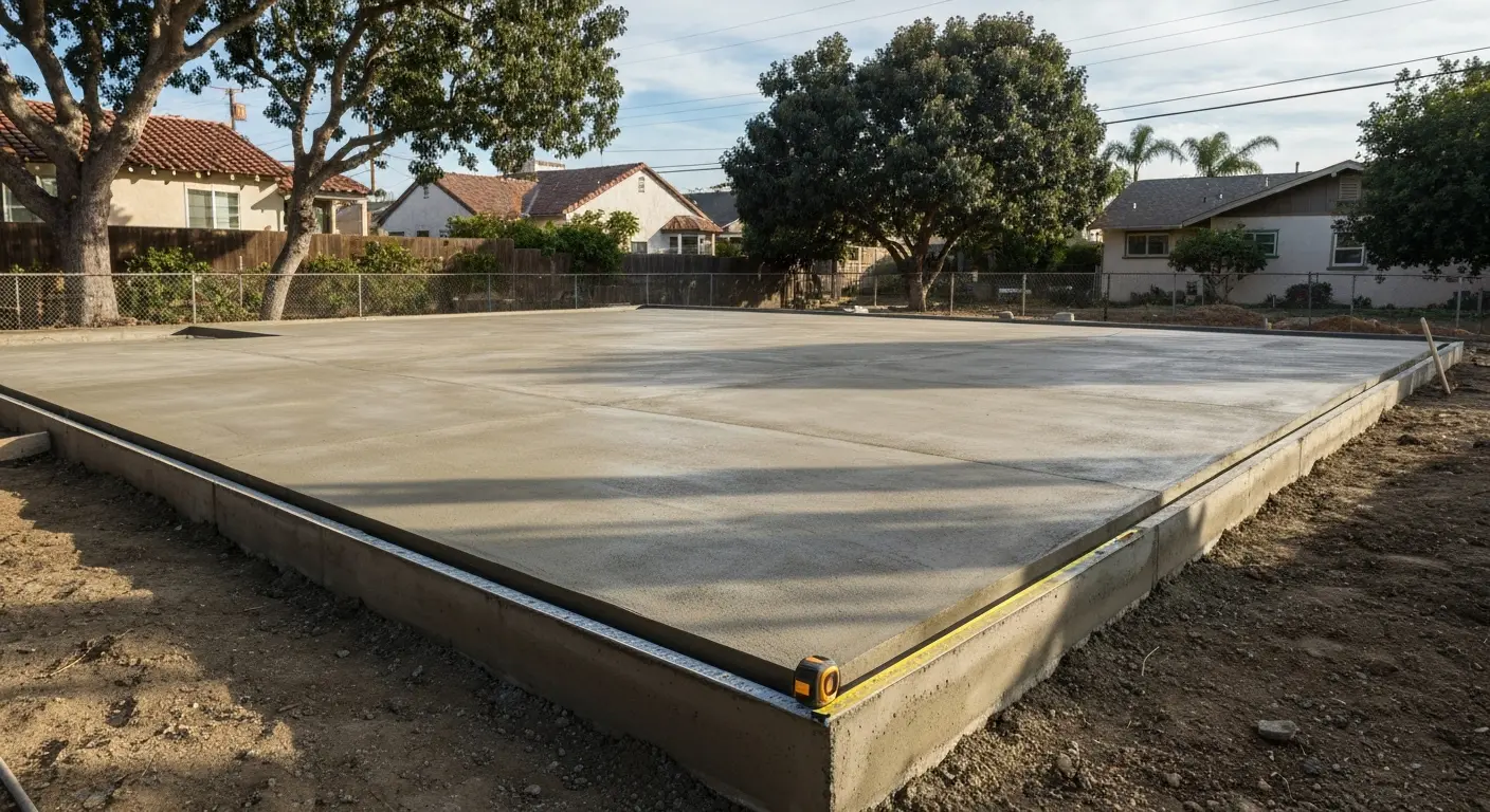 Concrete foundation installation