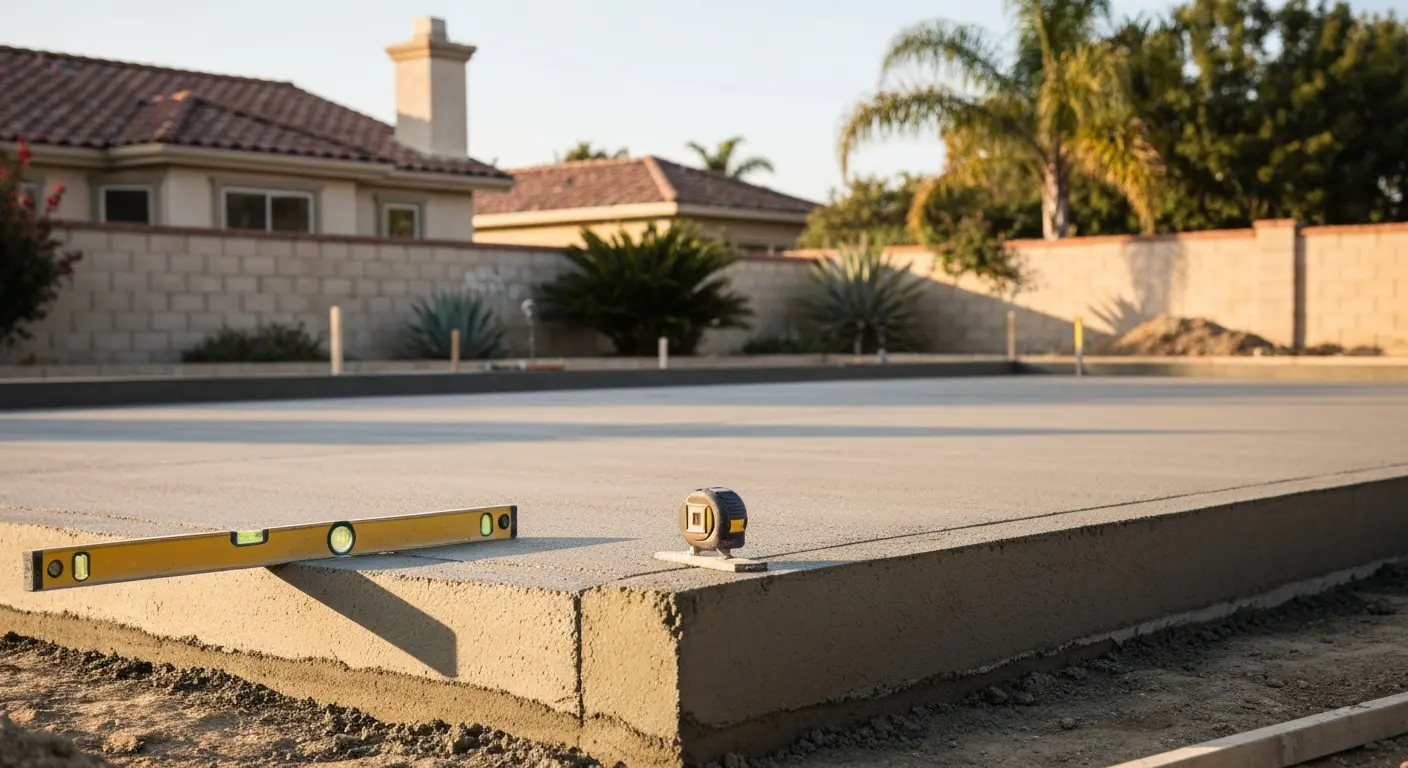 Concrete foundation installation