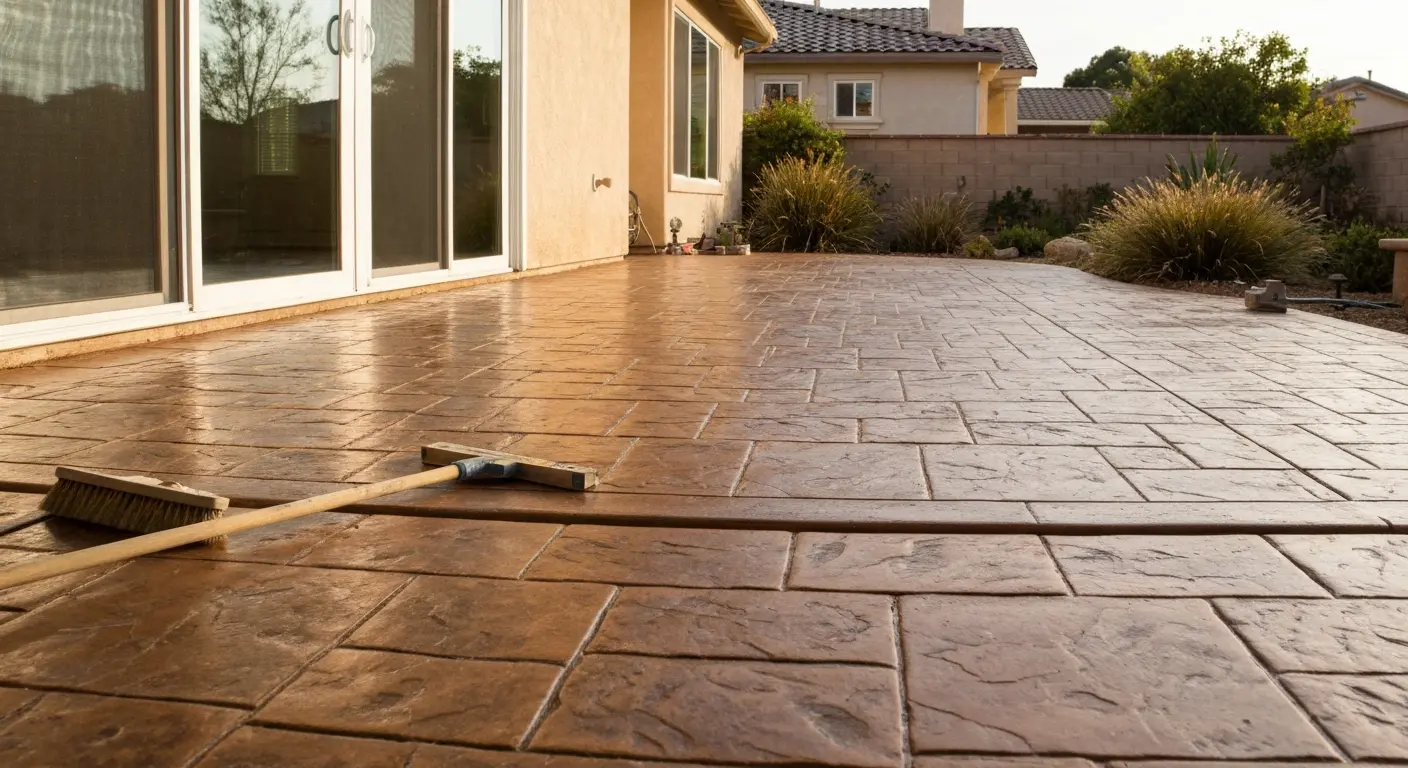 Patio and hardscape project