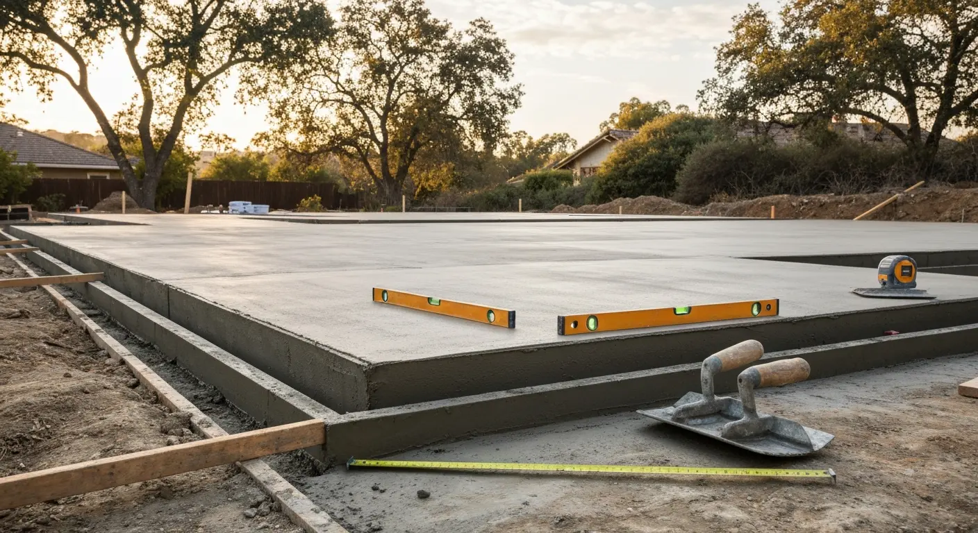 Concrete foundation installation