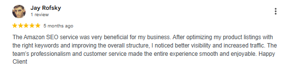 Trustpilot review screenshot