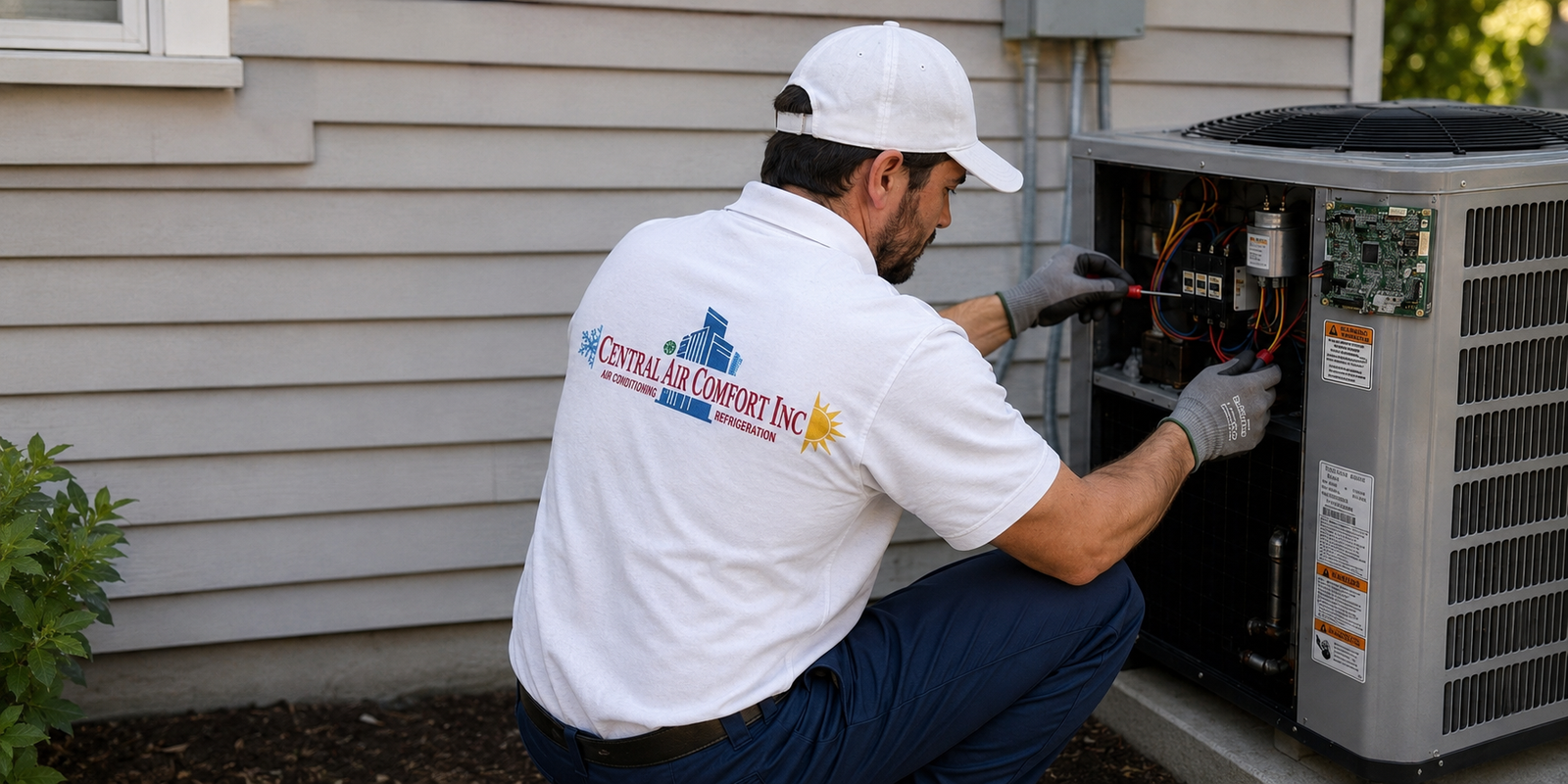 Central Air Comfort Inc HVAC team