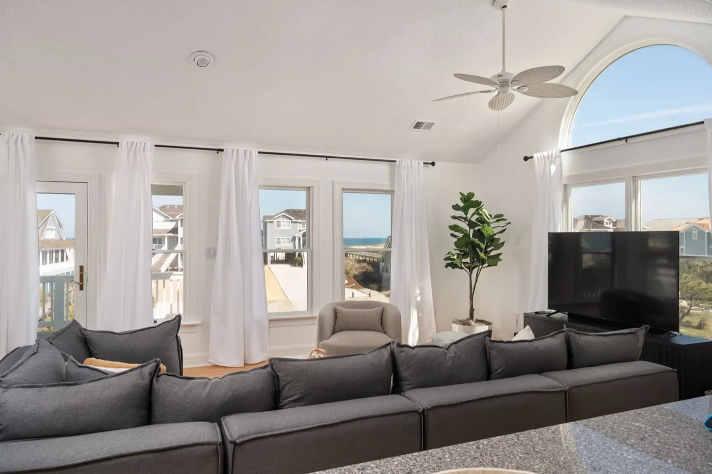 Spa-grade interior in a Vantaire-managed Outer Banks home