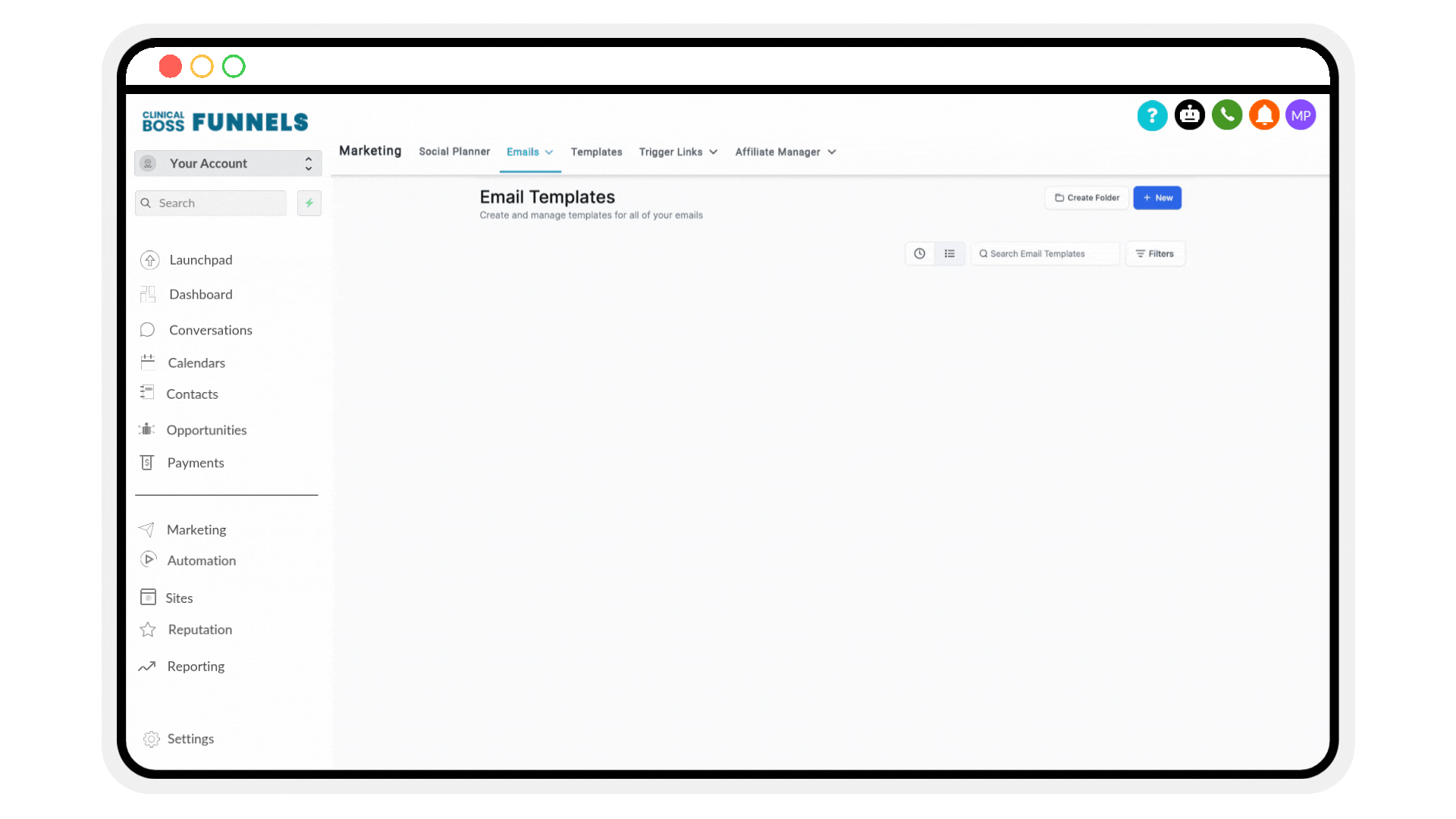 CB Funnels email and automation builder demo