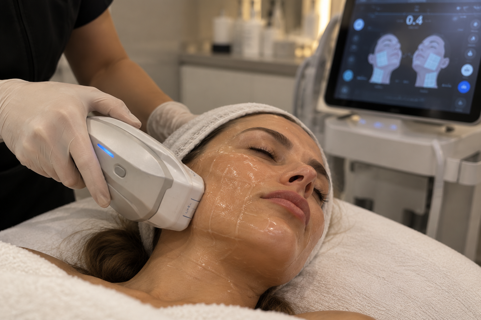 Ansiktsbehandling hos Asan Klinik