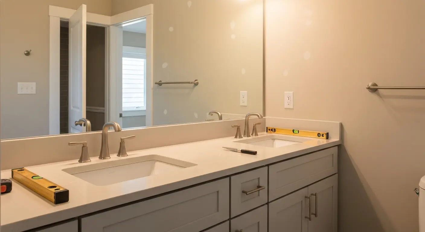Bathroom vanity remodel