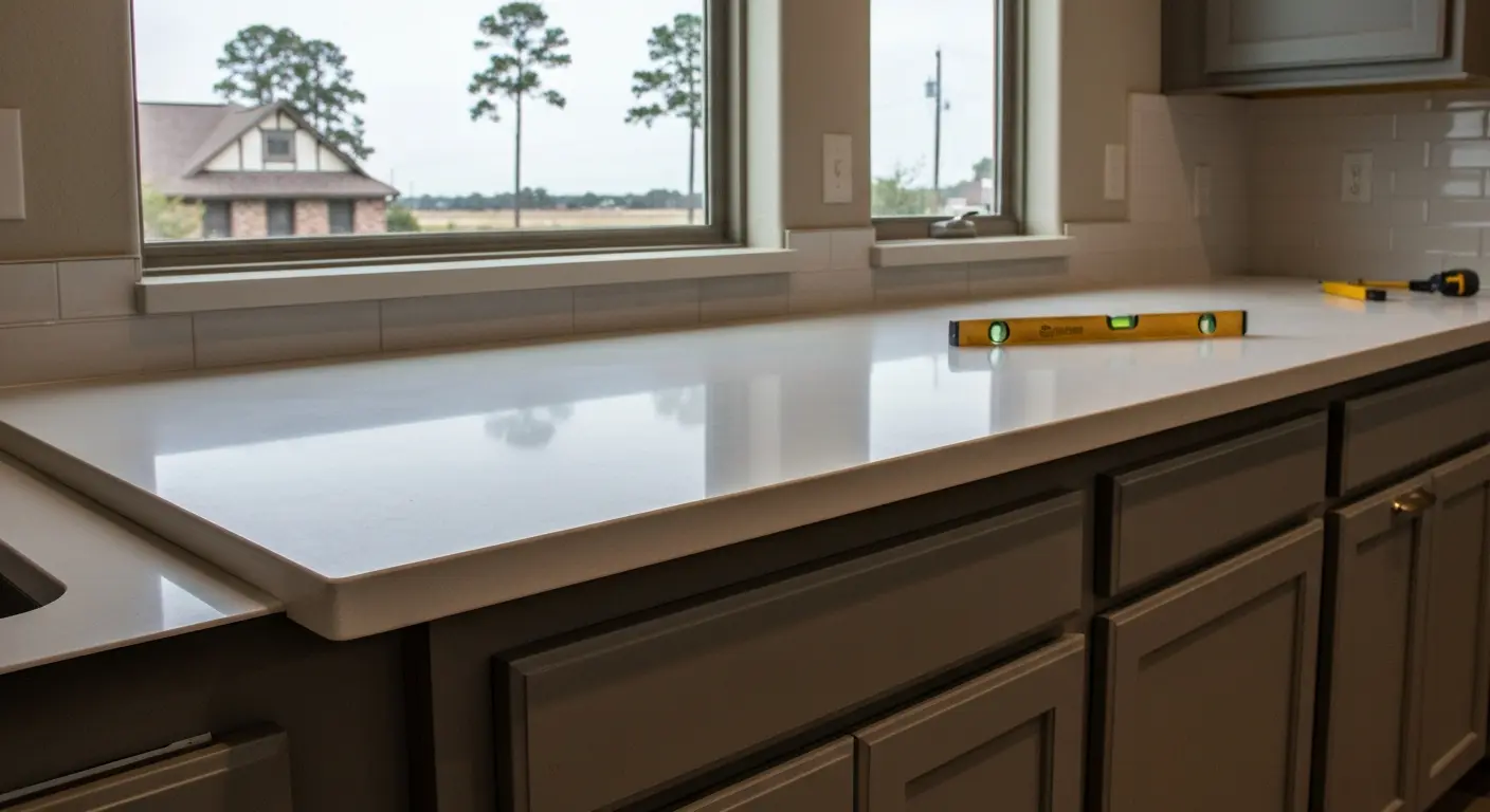 Solid surface countertop