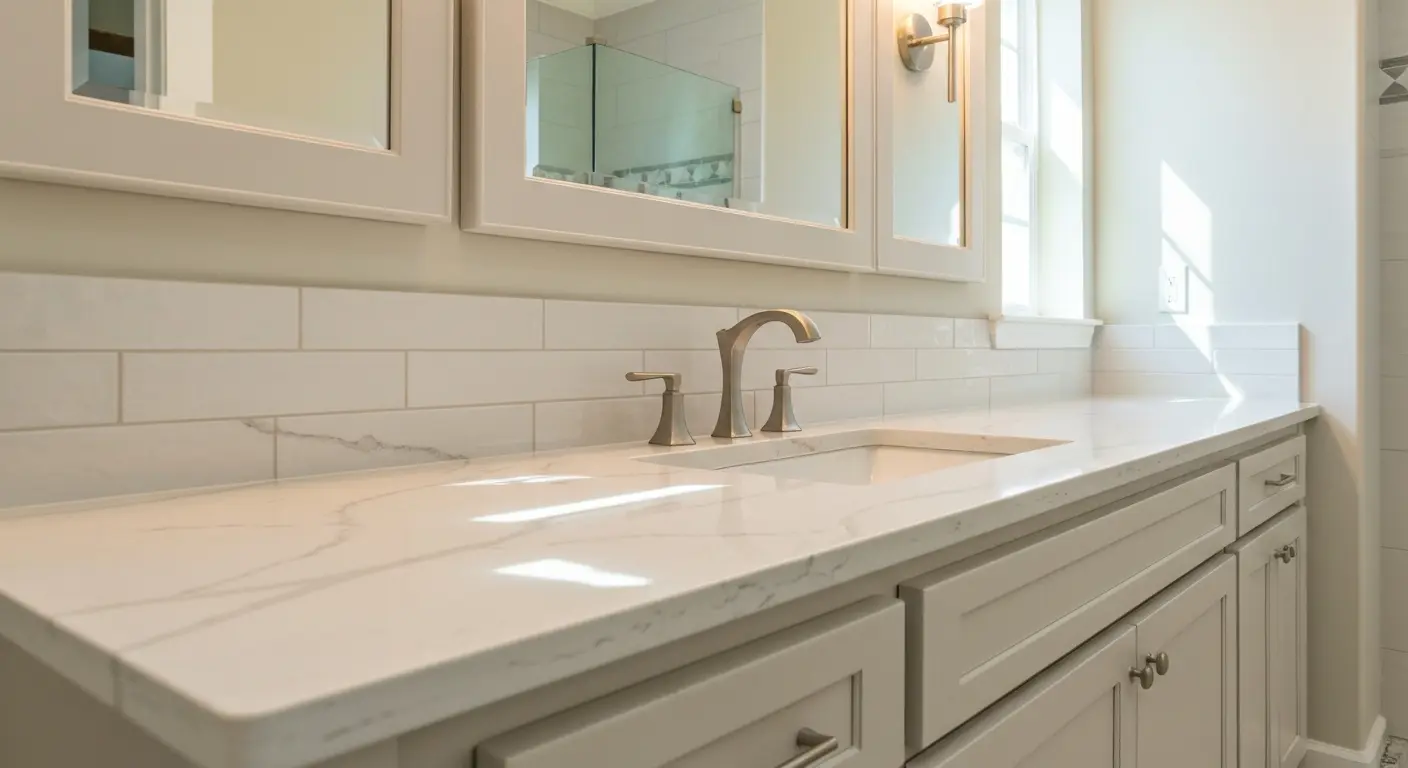 Bathroom remodeling with custom vanity