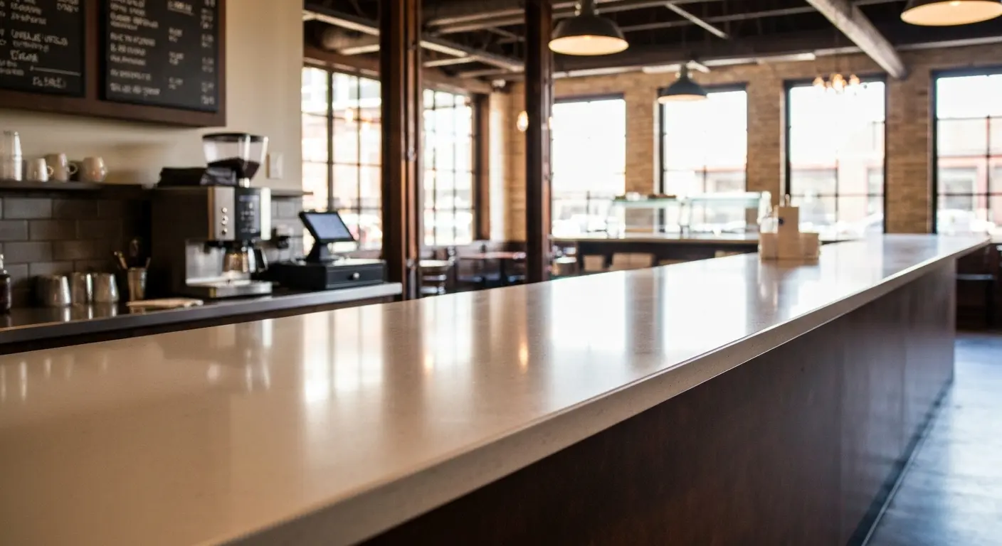 Commercial countertops for cafe