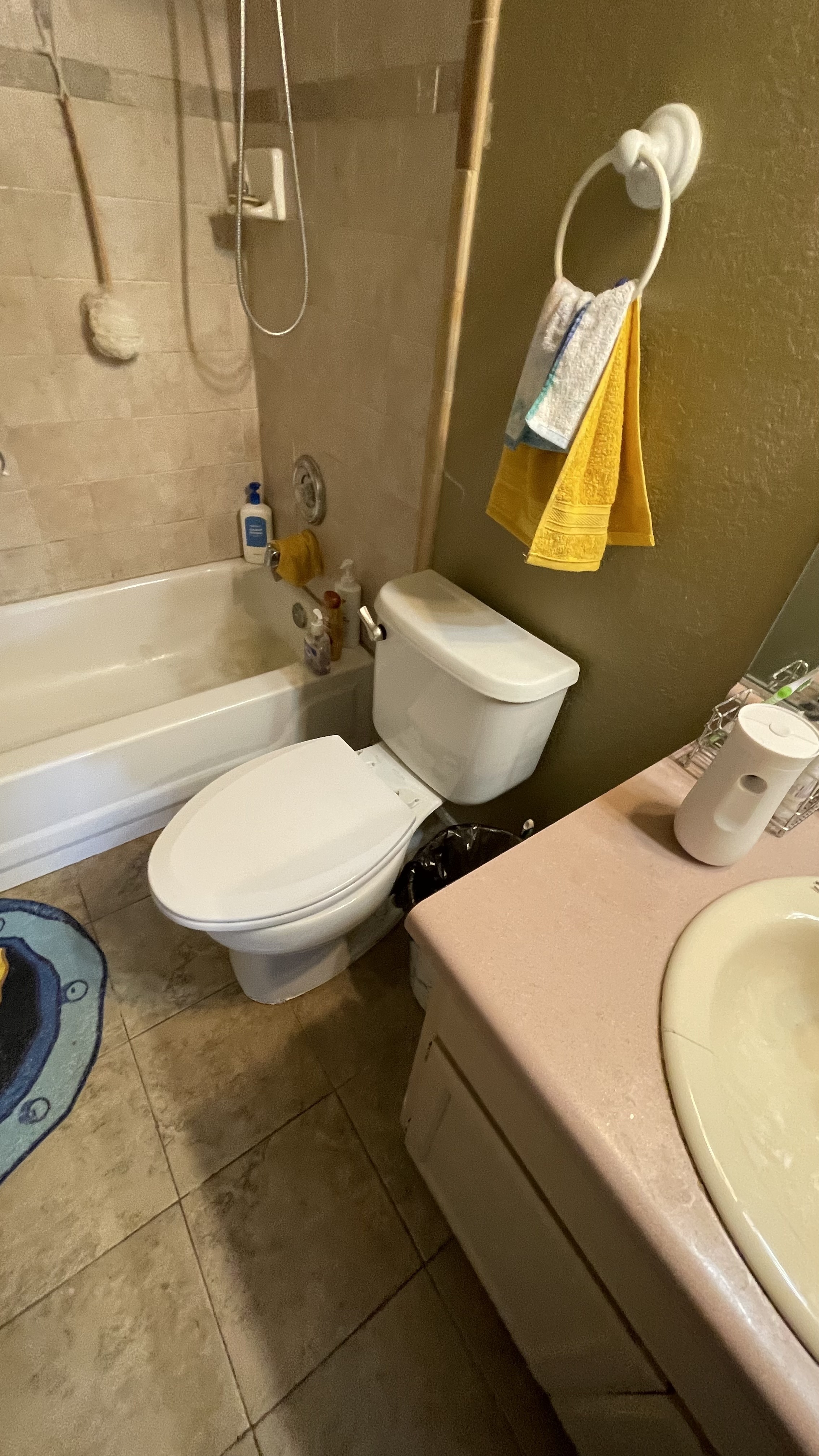 Additional job-site repair detail from a Local Handyman project in Las Vegas related to bathroom repair.