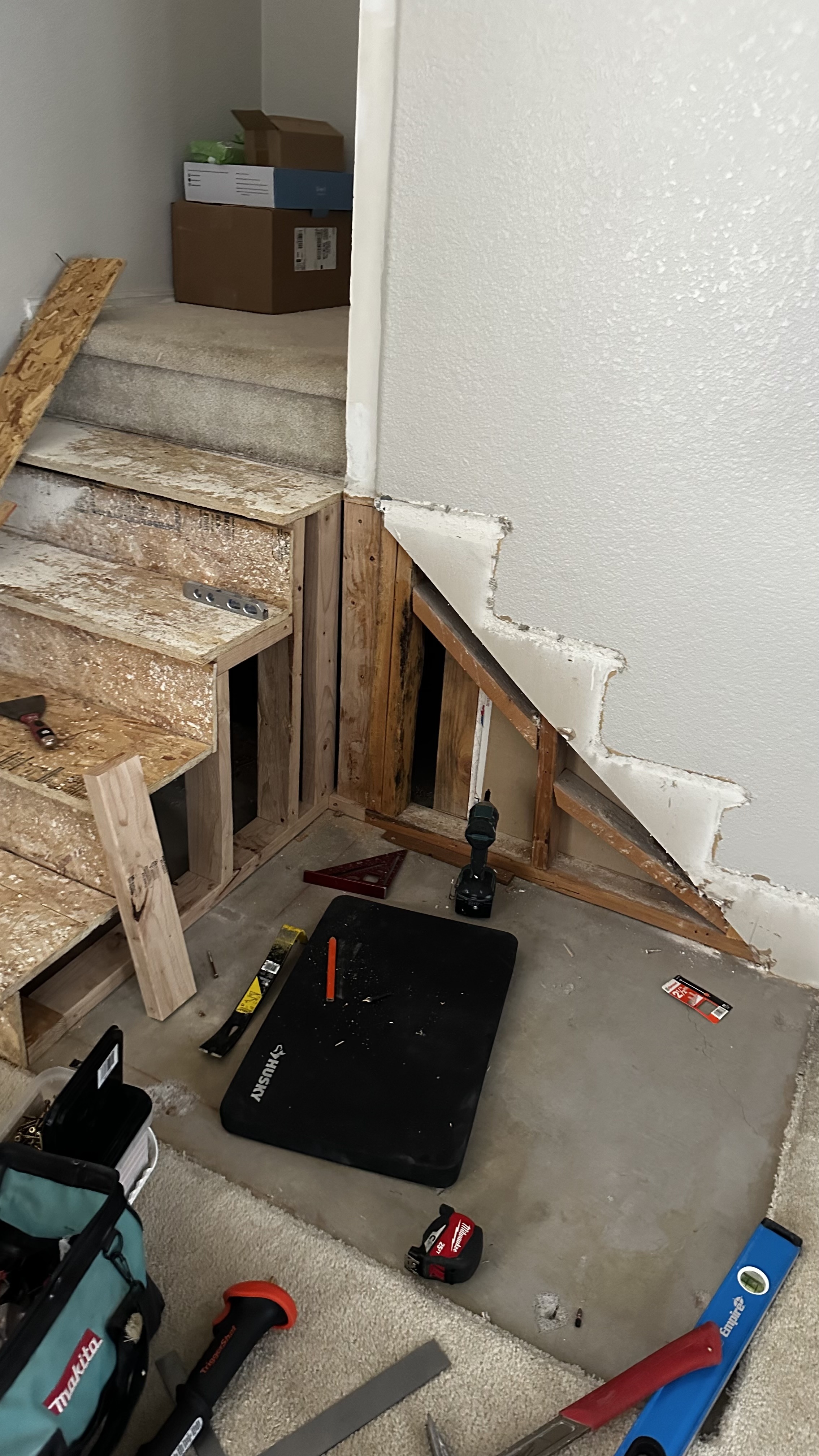 Primary job-site repair detail from a Local Handyman project in Las Vegas related to storm damage repair.
