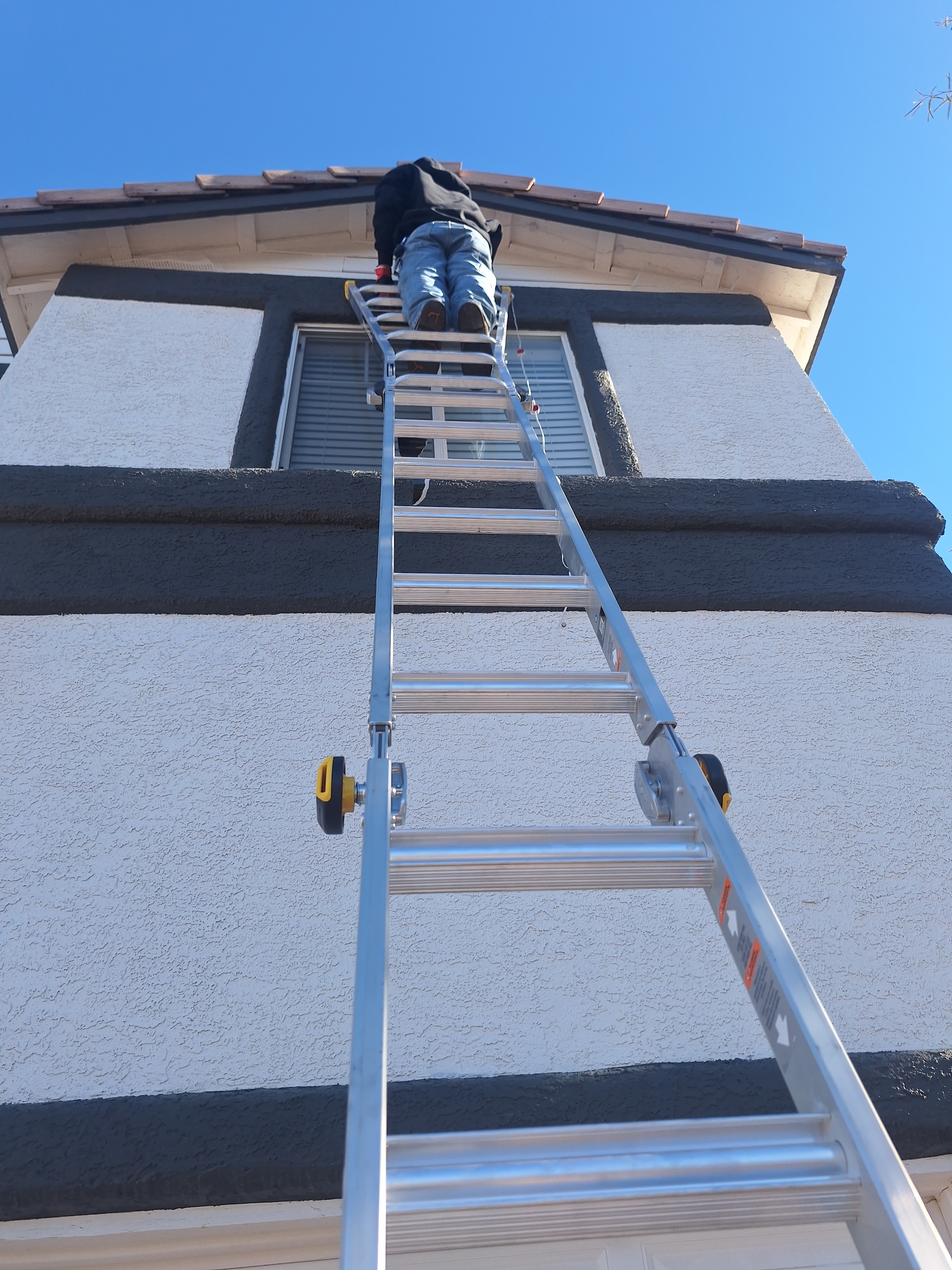 Additional job-site repair detail from a Local Handyman project in Las Vegas related to trim repair.