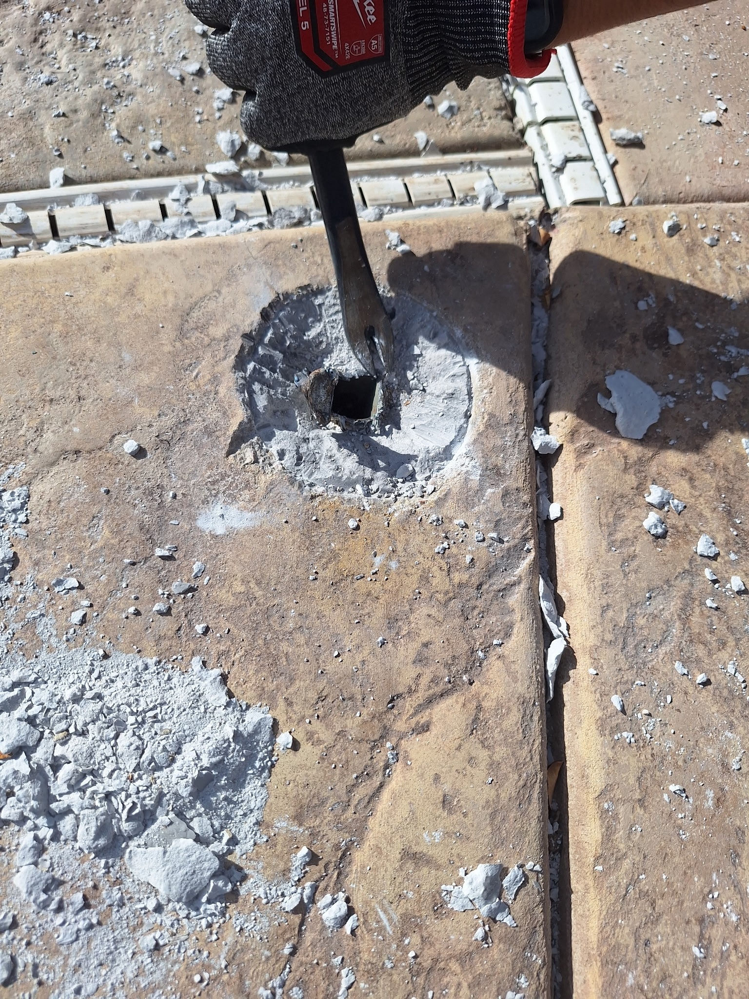 Primary job-site repair detail from a Local Handyman project in Las Vegas related to fence and gate repair.