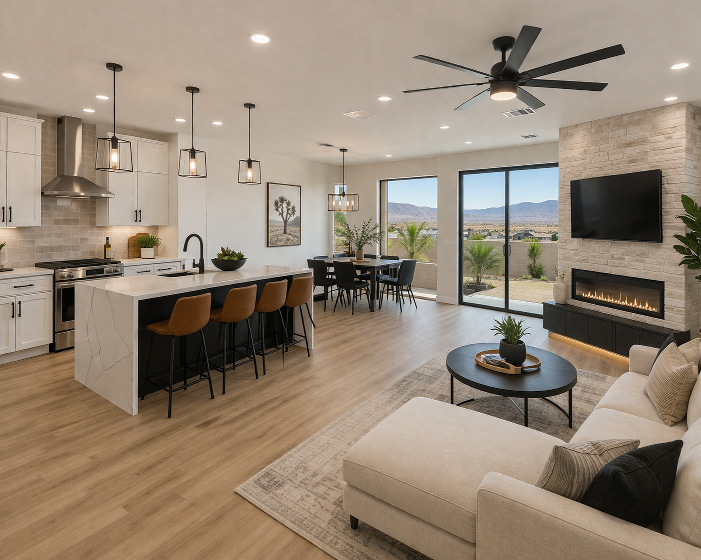 Finished renovation walkthrough