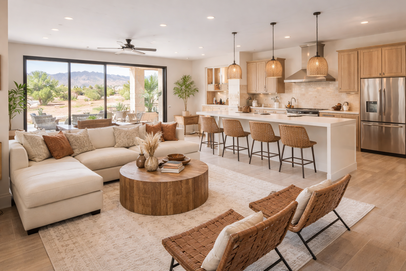 Interior remodeling progress