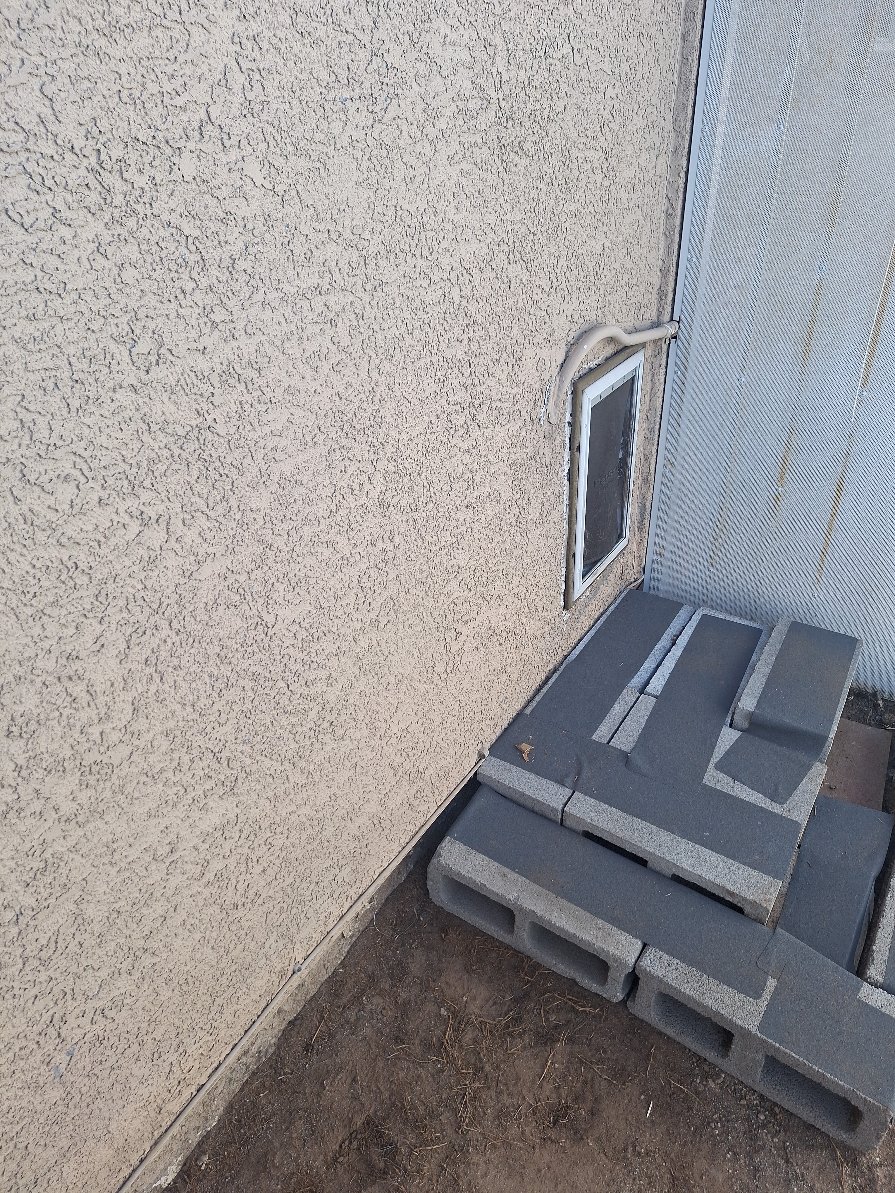 Additional job-site repair detail from a Local Handyman project in Las Vegas related to trim repair.