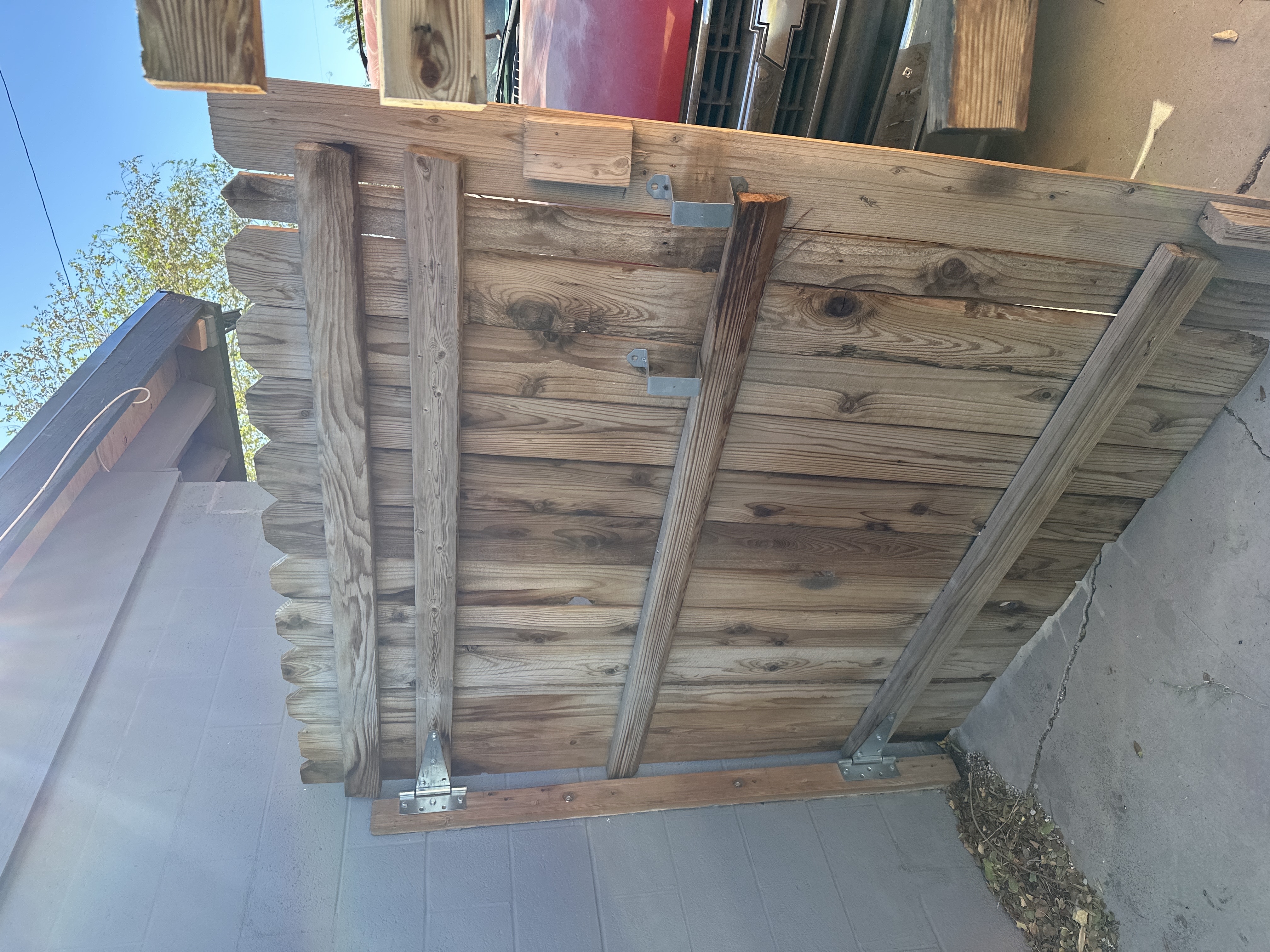 Primary job-site repair detail from a Local Handyman project in Las Vegas related to gate repair.