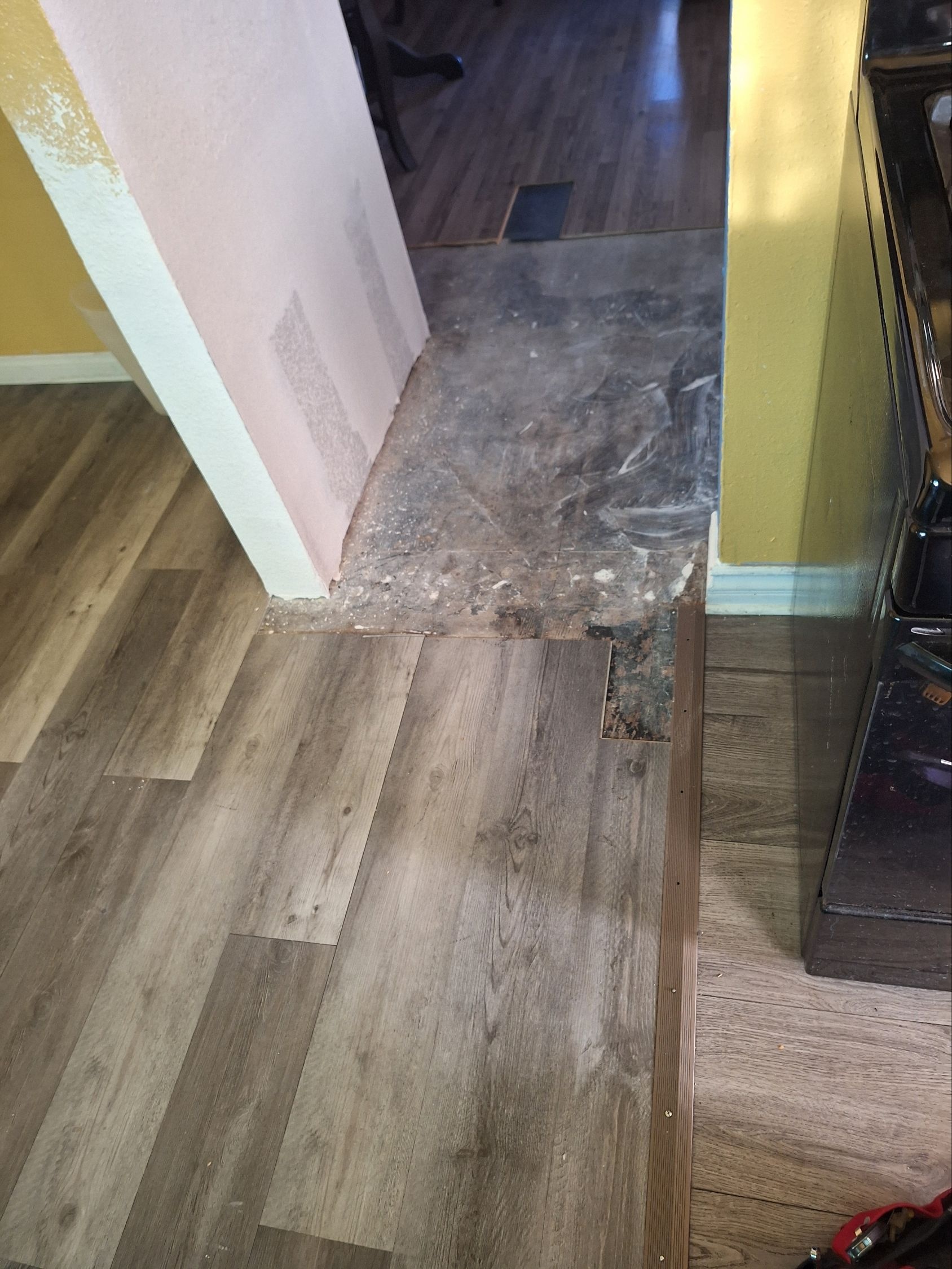 Primary job-site repair detail from a Local Handyman project in Las Vegas related to floor repair.