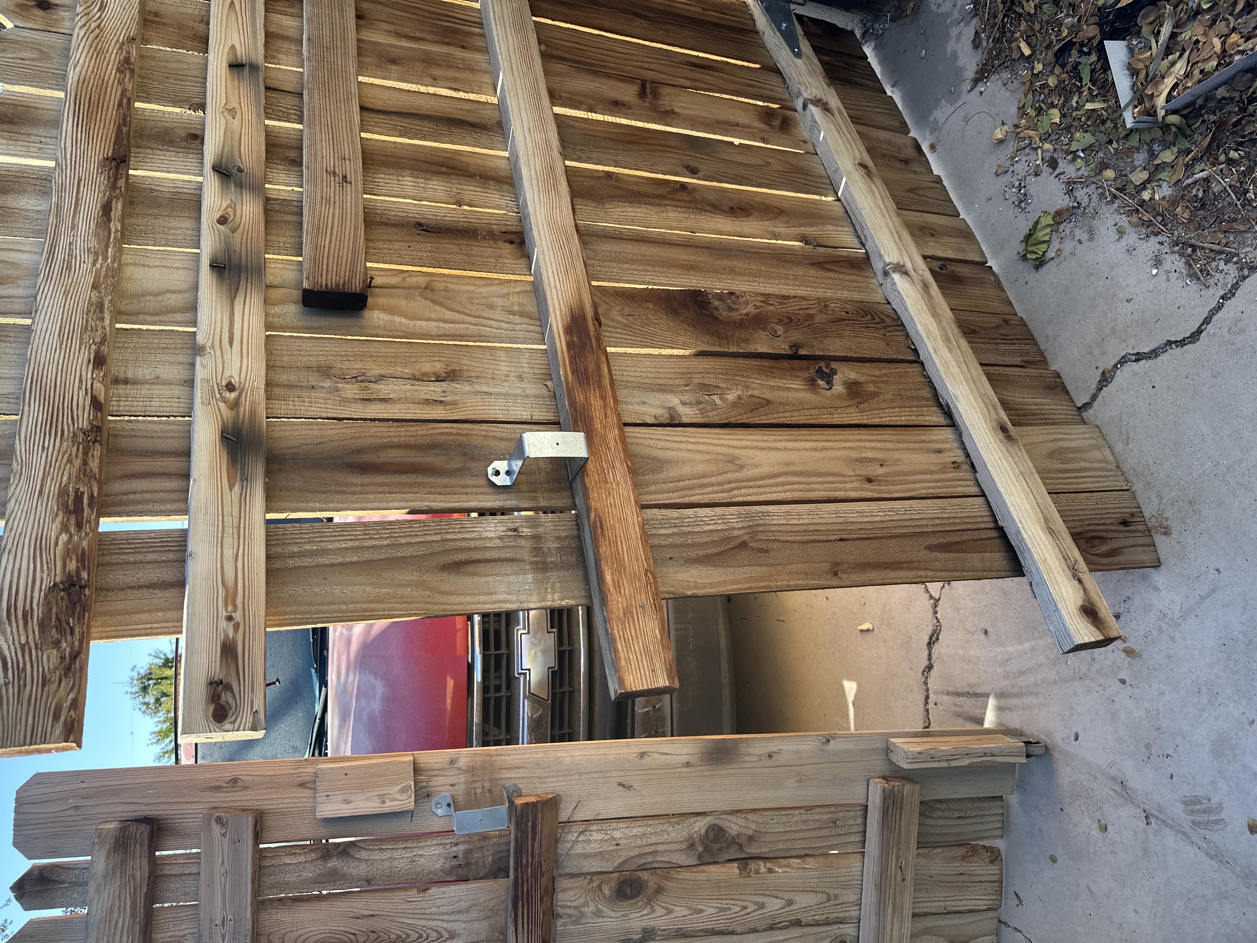 Primary job-site repair detail from a Local Handyman project in Las Vegas related to gate repair.