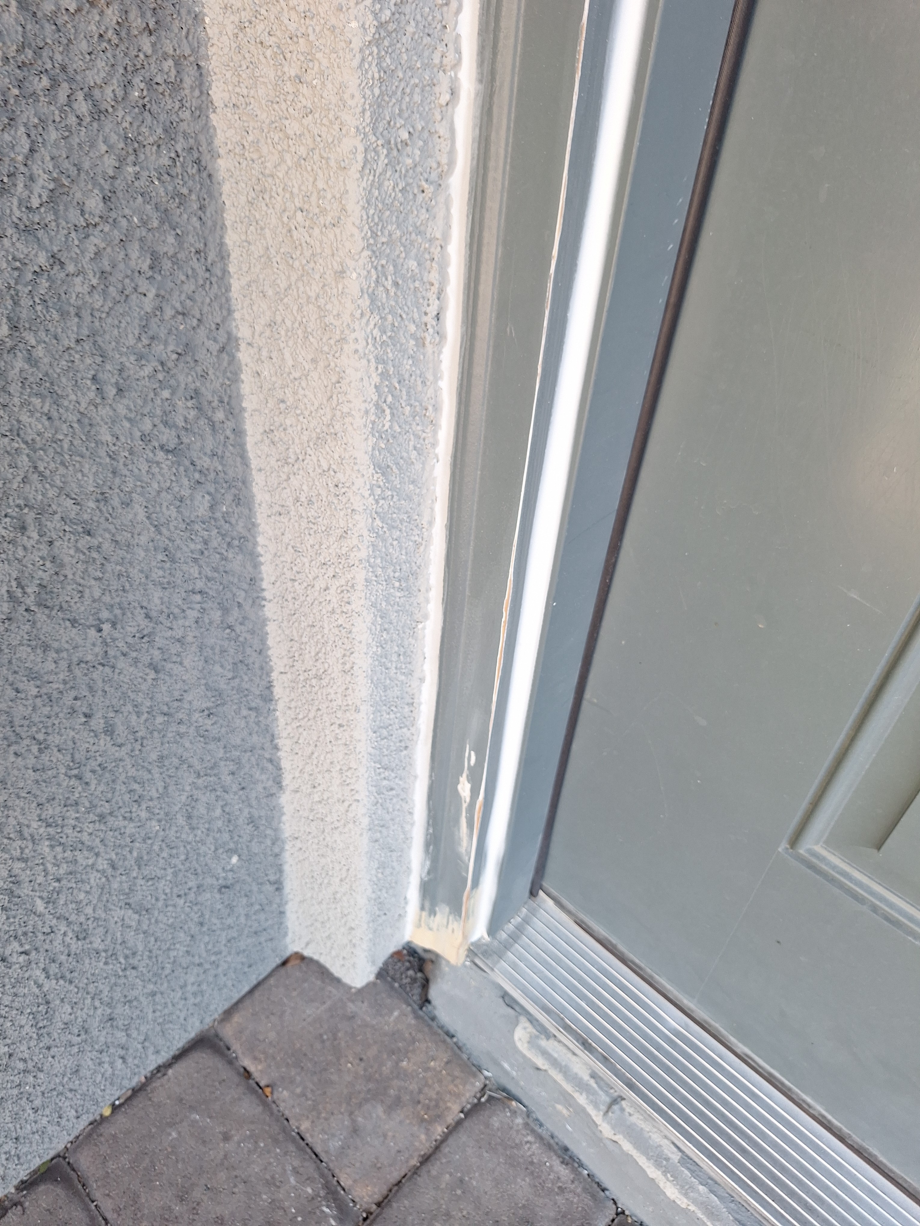 Additional job-site repair detail from a Local Handyman project in Las Vegas related to caulking and sealant repair.