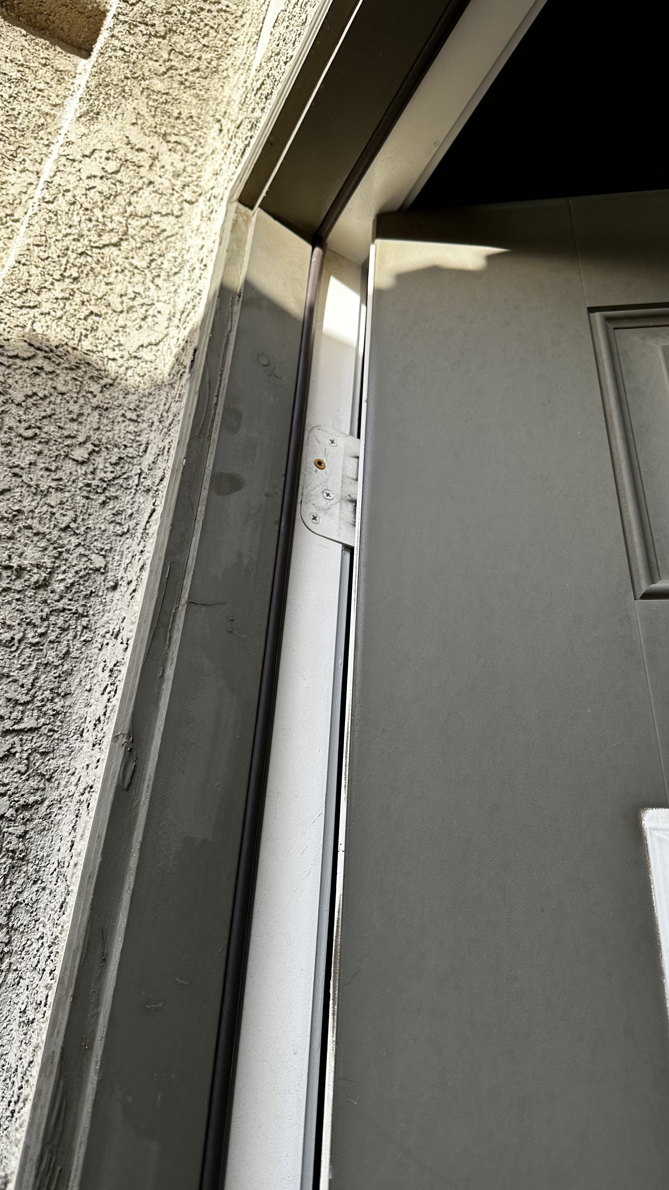 Additional job-site repair detail from a Local Handyman project in Las Vegas related to door repair.