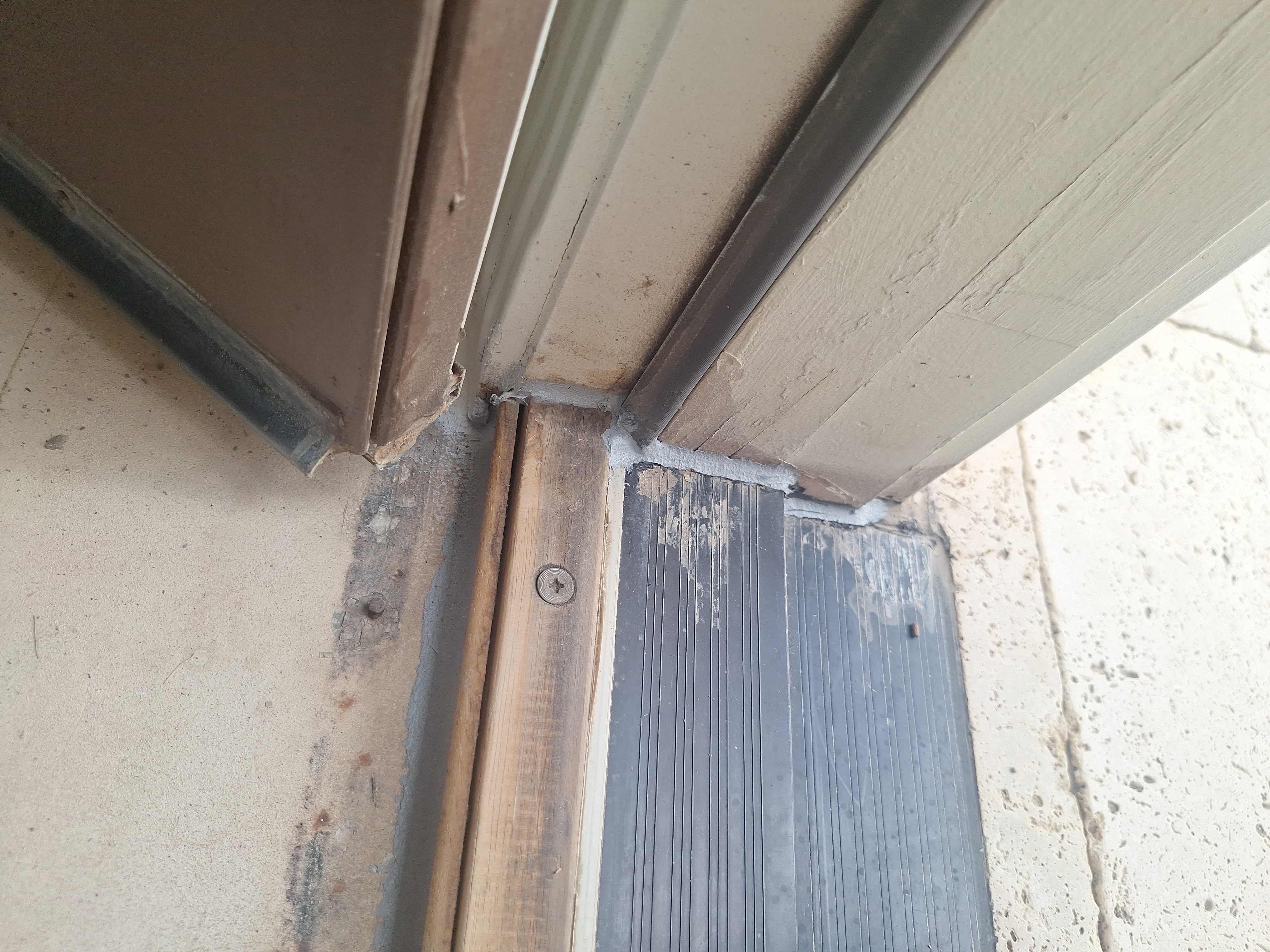 Primary job-site repair detail from a Local Handyman project in Las Vegas related to door repair.