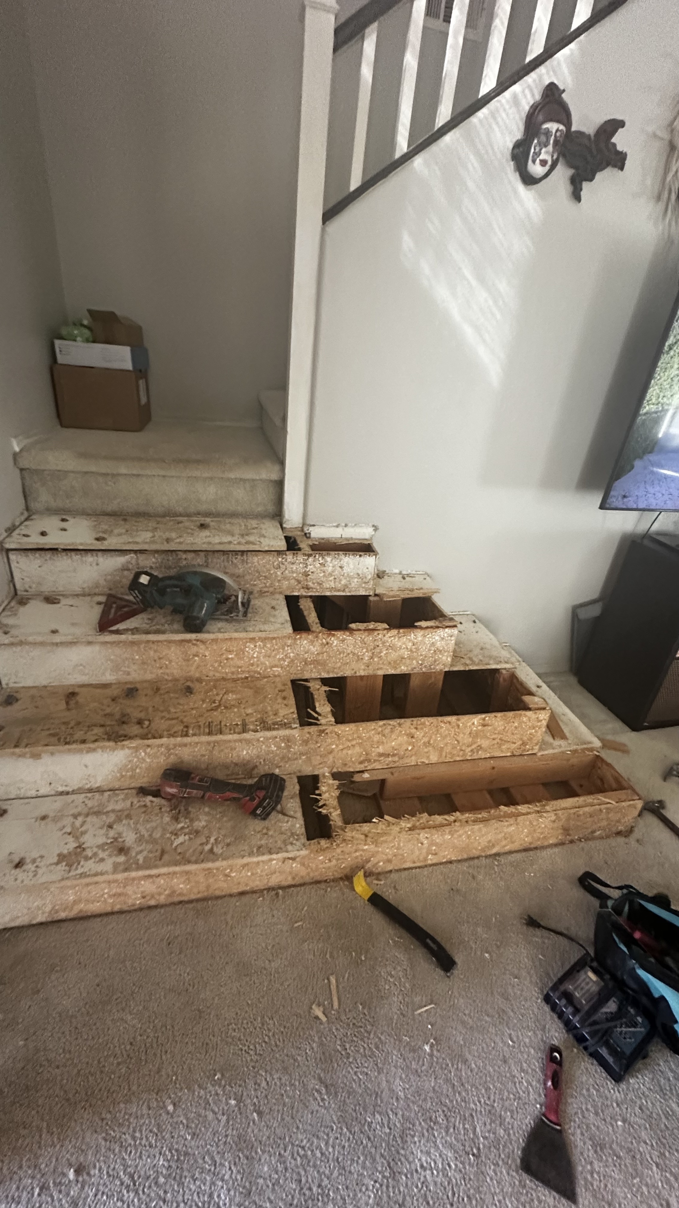 Additional job-site repair detail from a Local Handyman project in Las Vegas related to home repair work.