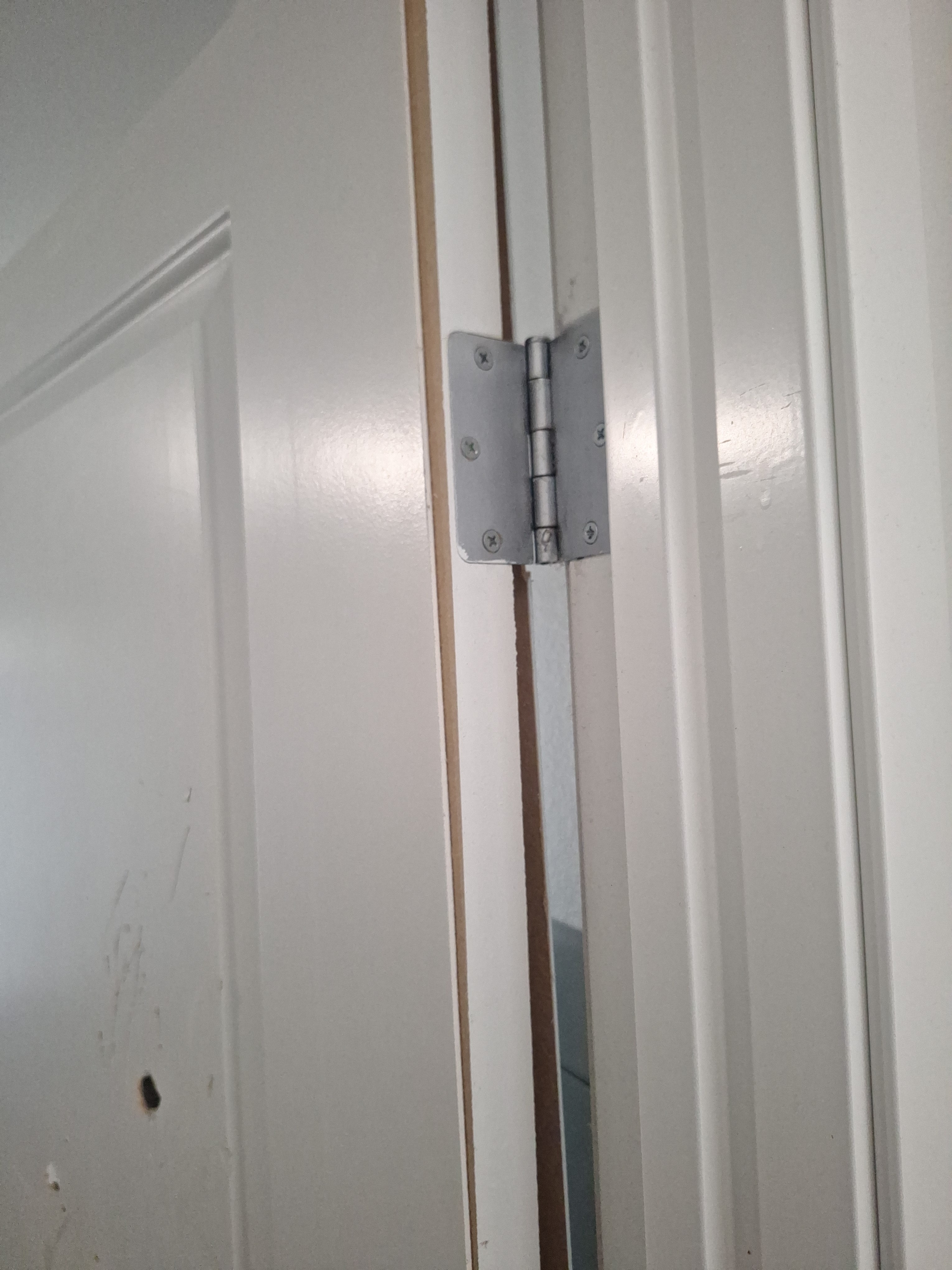 Additional job-site repair detail from a Local Handyman project in Las Vegas related to door repair.