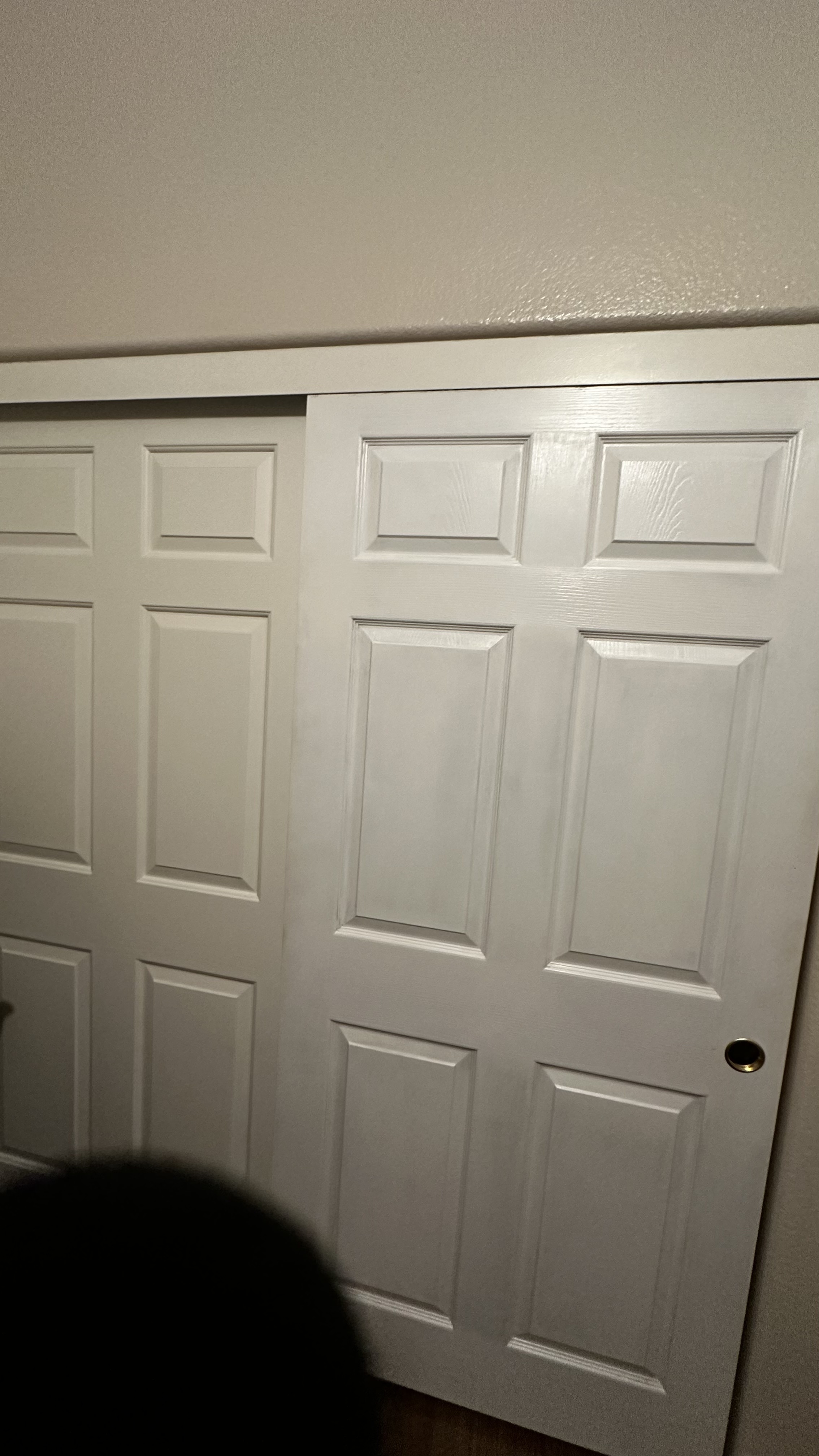 Primary job-site repair detail from a Local Handyman project in Las Vegas related to door repair.