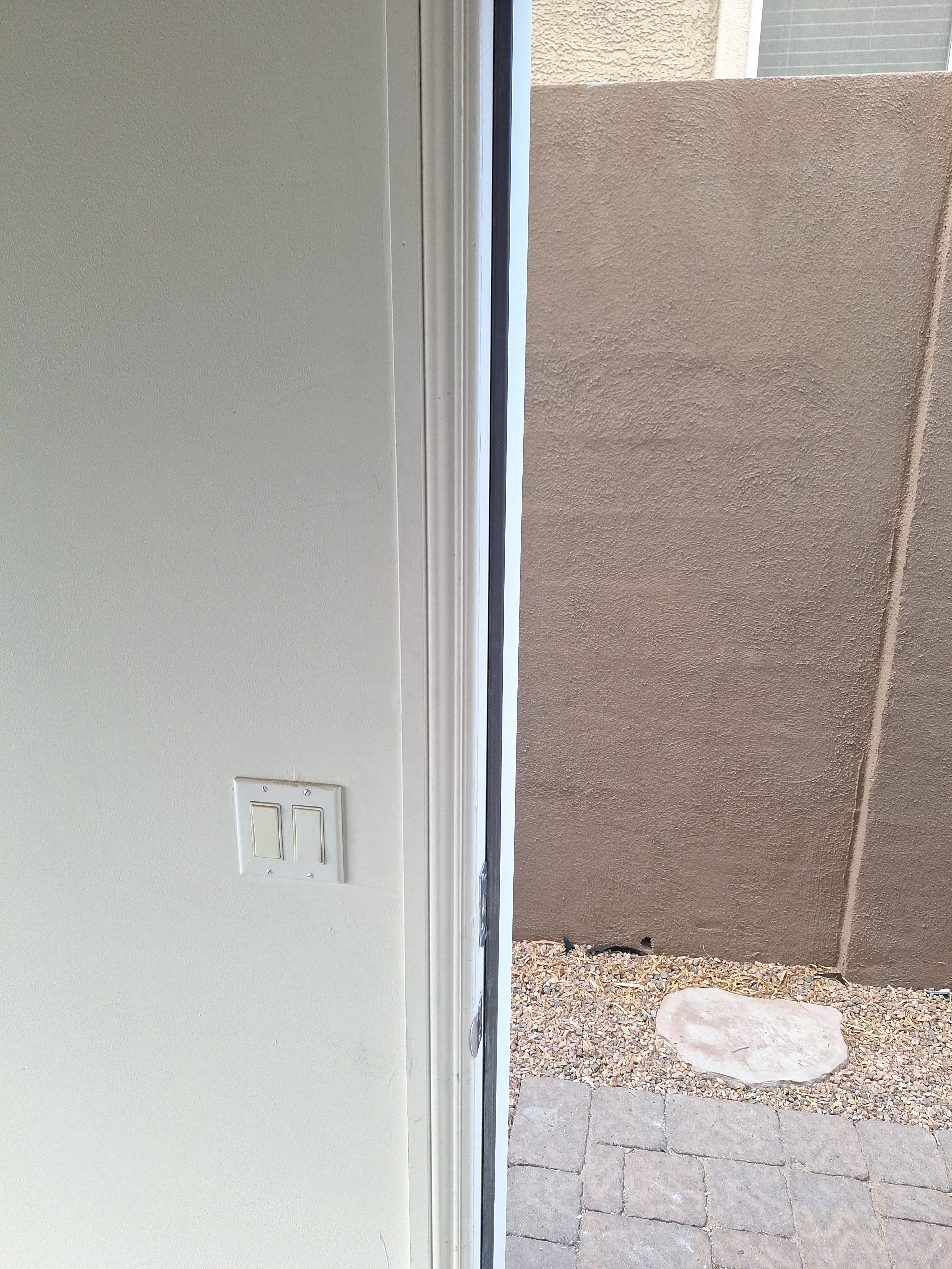 Primary job-site repair detail from a Local Handyman project in Las Vegas related to door repair.