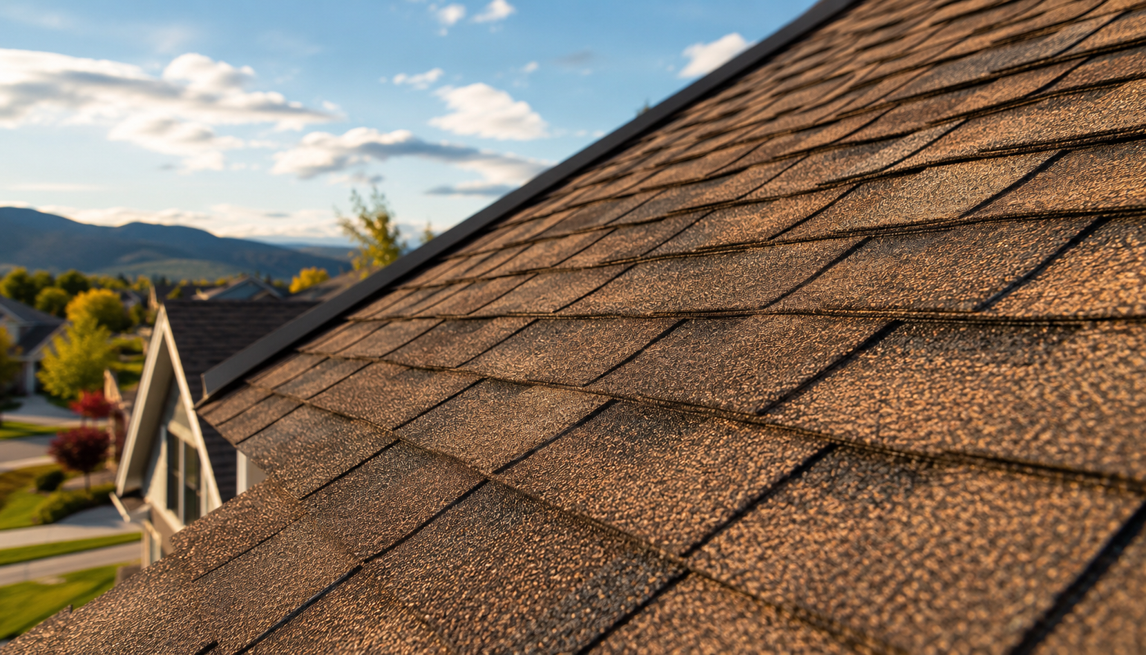 IKO architectural shingles installed on a residential roof
