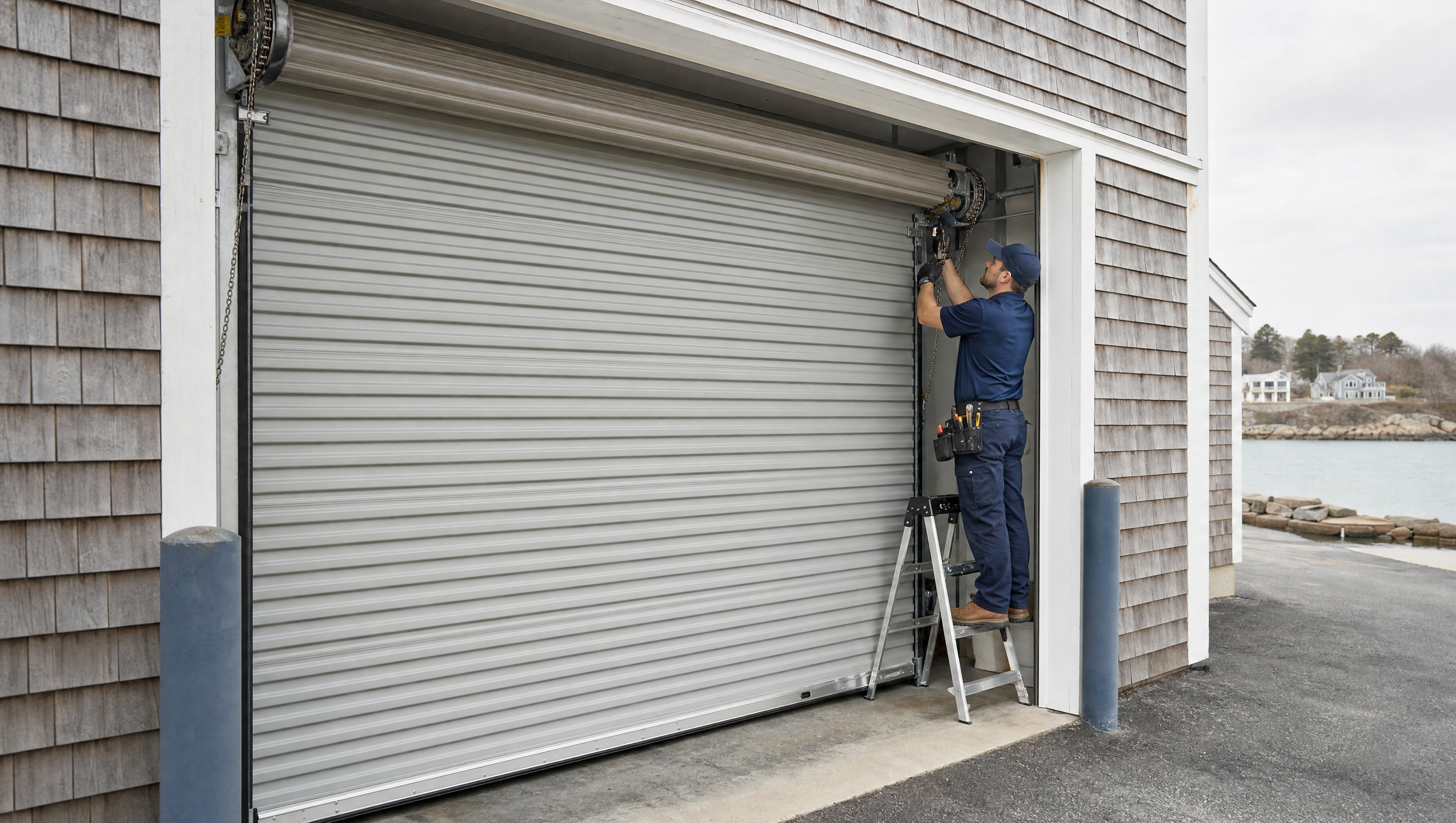 Commercial garage door repair in Beverly, MA