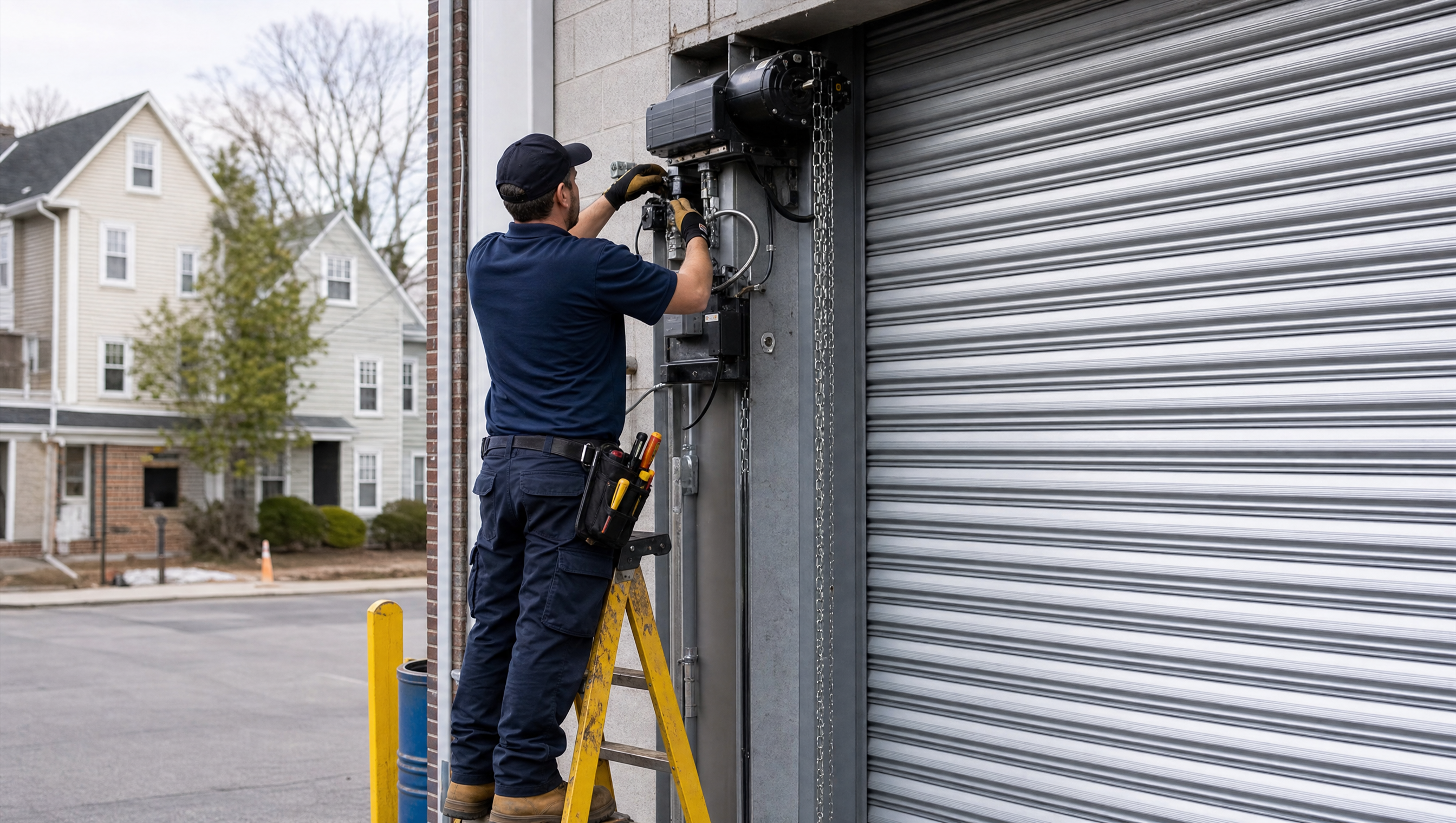 Commercial garage door repair in Haverhill, MA