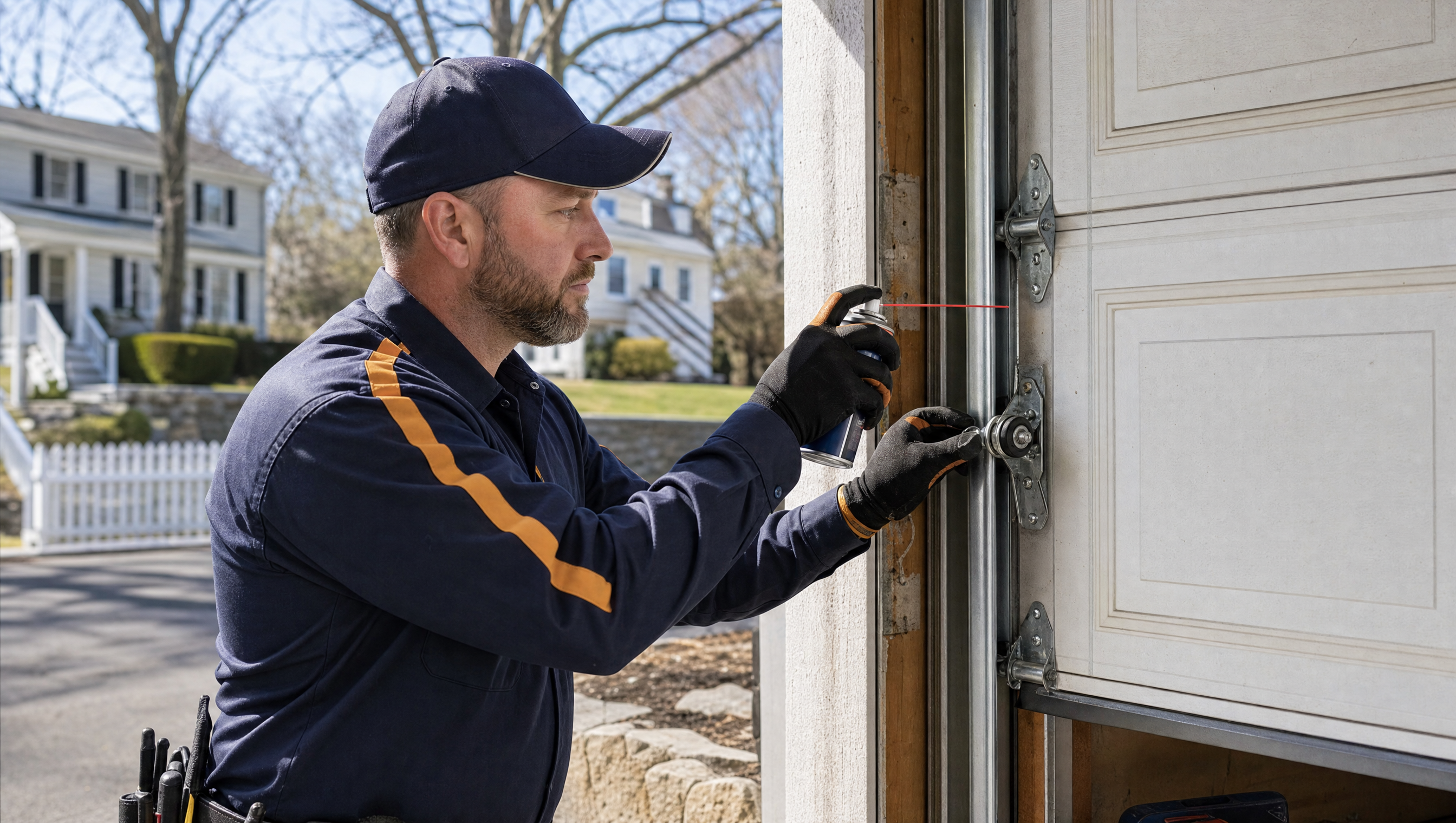 Garage door maintenance and tune-up in Haverhill, MA