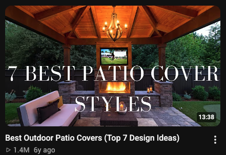 Best Outdoor Patio Covers, Top 7 Design Ideas