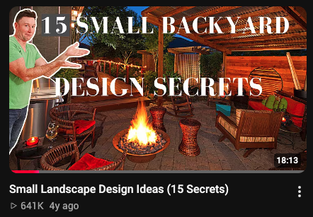 Small Landscape Design Ideas, 15 Secrets