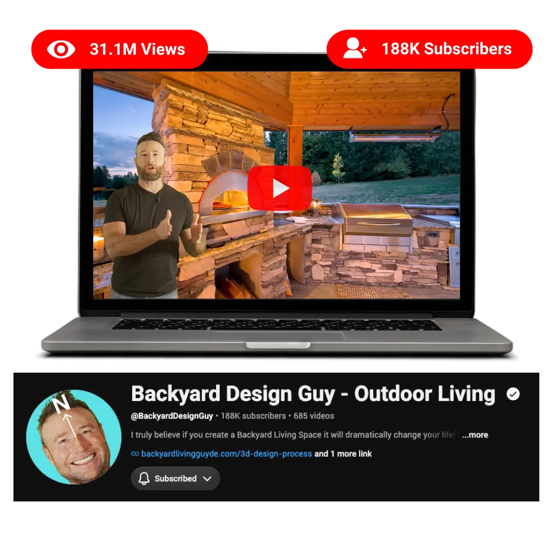 The Backyard Design Guy YouTube channel