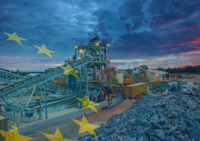 Mining operations in the European Union