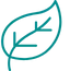 Simple leaf icon