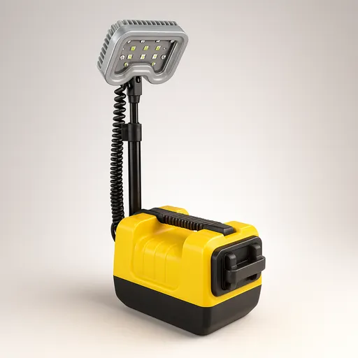 portable explosion proof LED work light for confined spaces, C1D1, rugged handle
