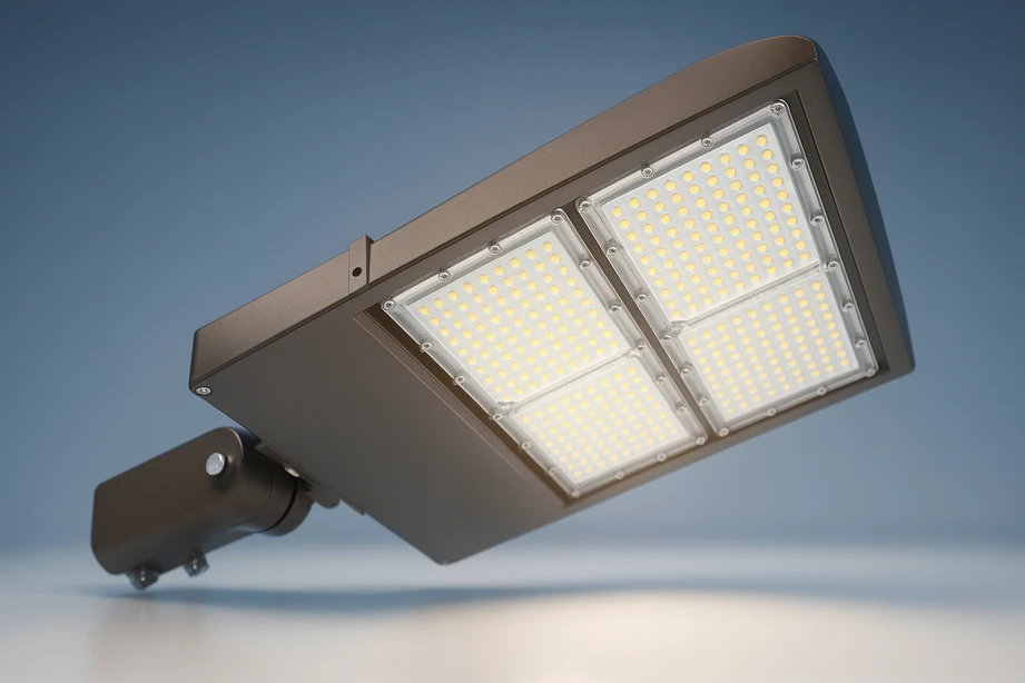 Houston LS-ESBV LED flood and area light, plant yard illumination