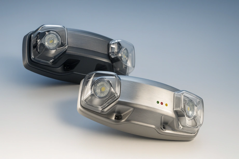 Survive-All SV Series NEMA 4X and NSF certified emergency LED lighting unit with tamper-resistant cover for food and industrial environments.